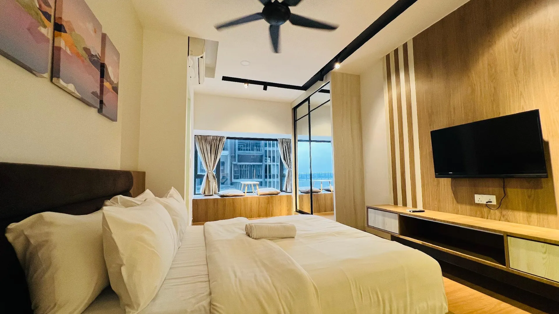 말라카 멜라카 라야의 아파트먼트 (42m², 침실 1개, 프라이빗 욕실 1개) 2성급 싱글룸 객실