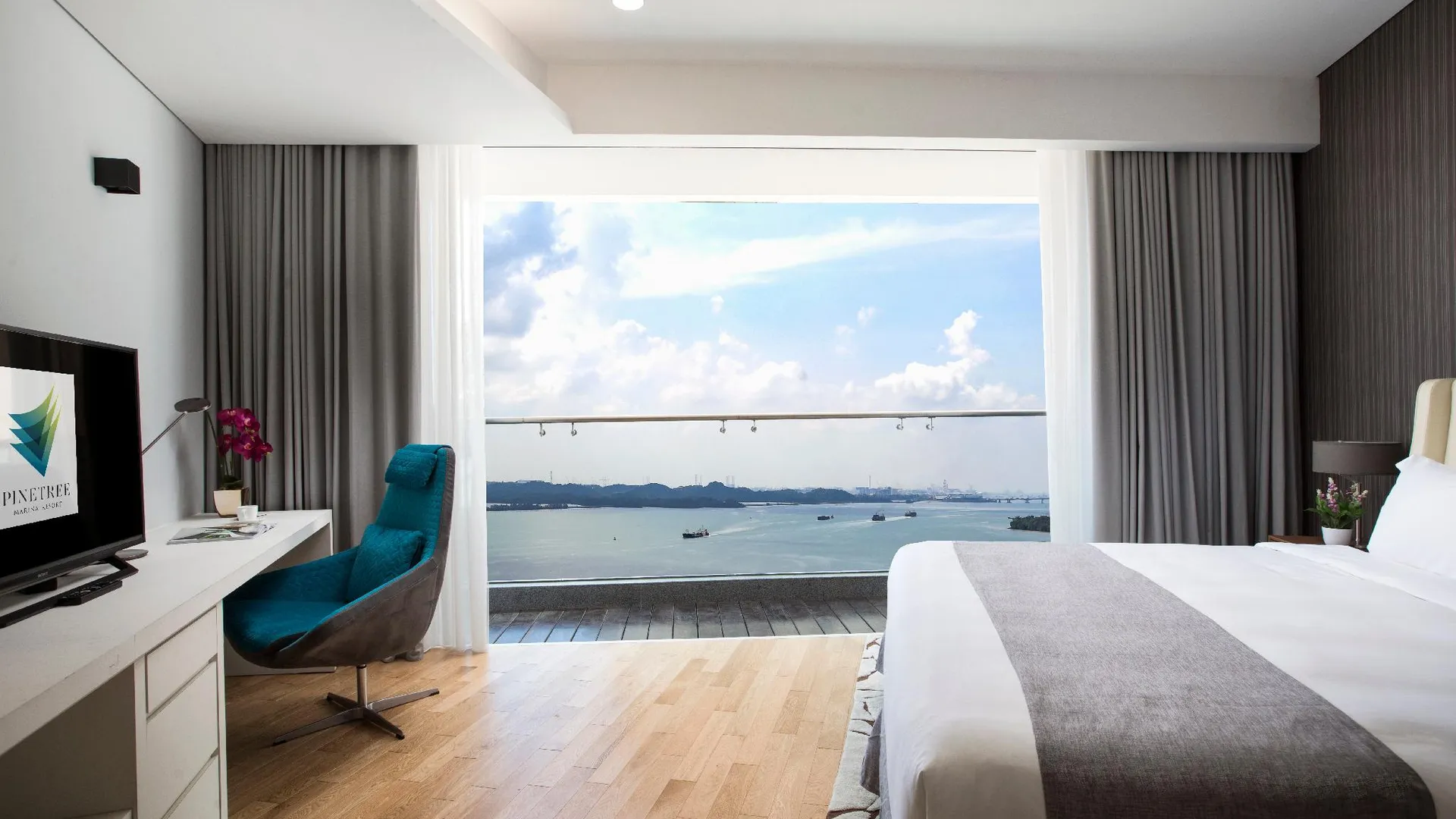 조호바루 / 조호르바루 파인트리 마리나 리조트 4성급 호텔 스위트룸