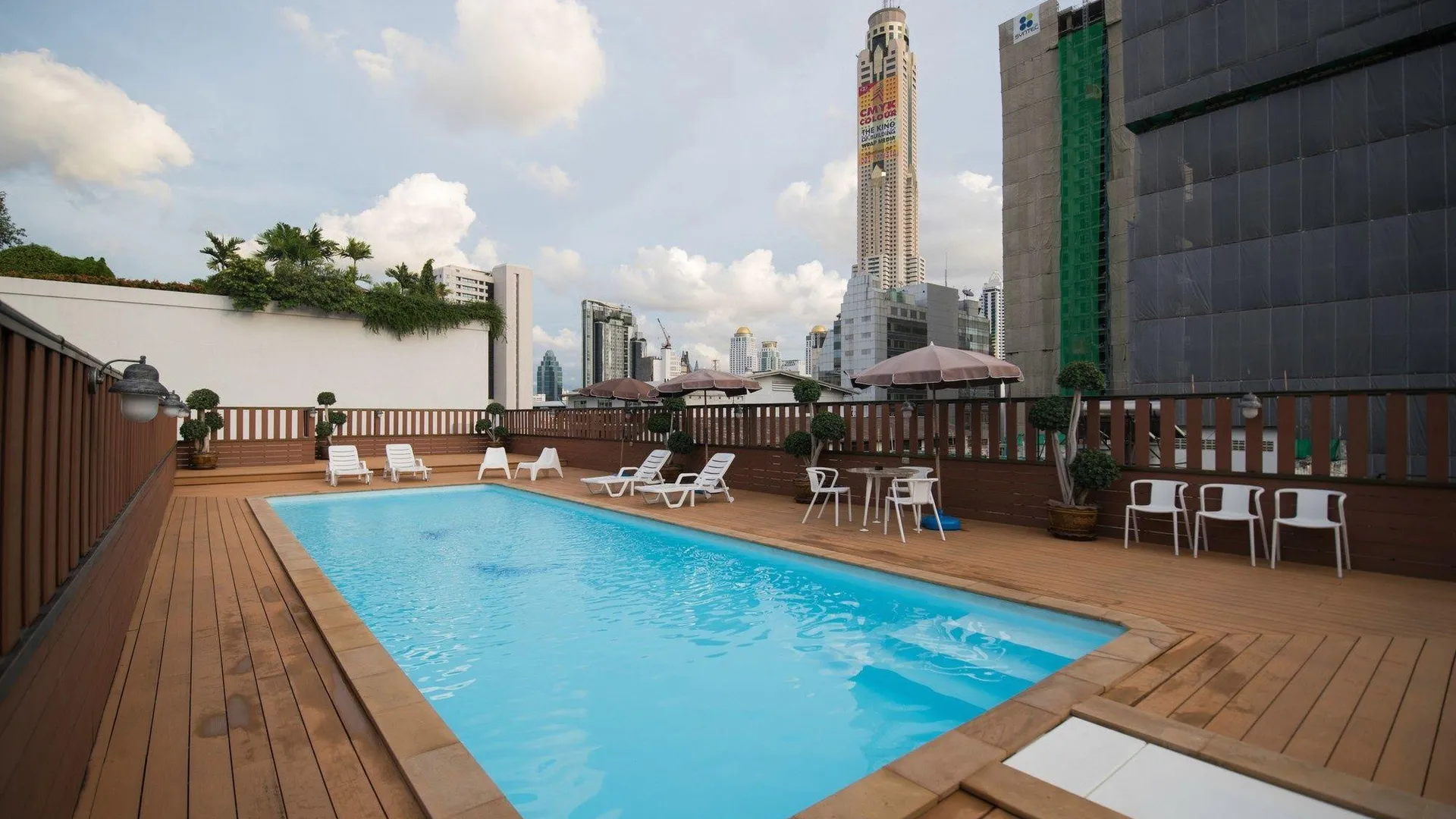 방콕 트루 시암 랑남 호텔 3성급 호텔 객실