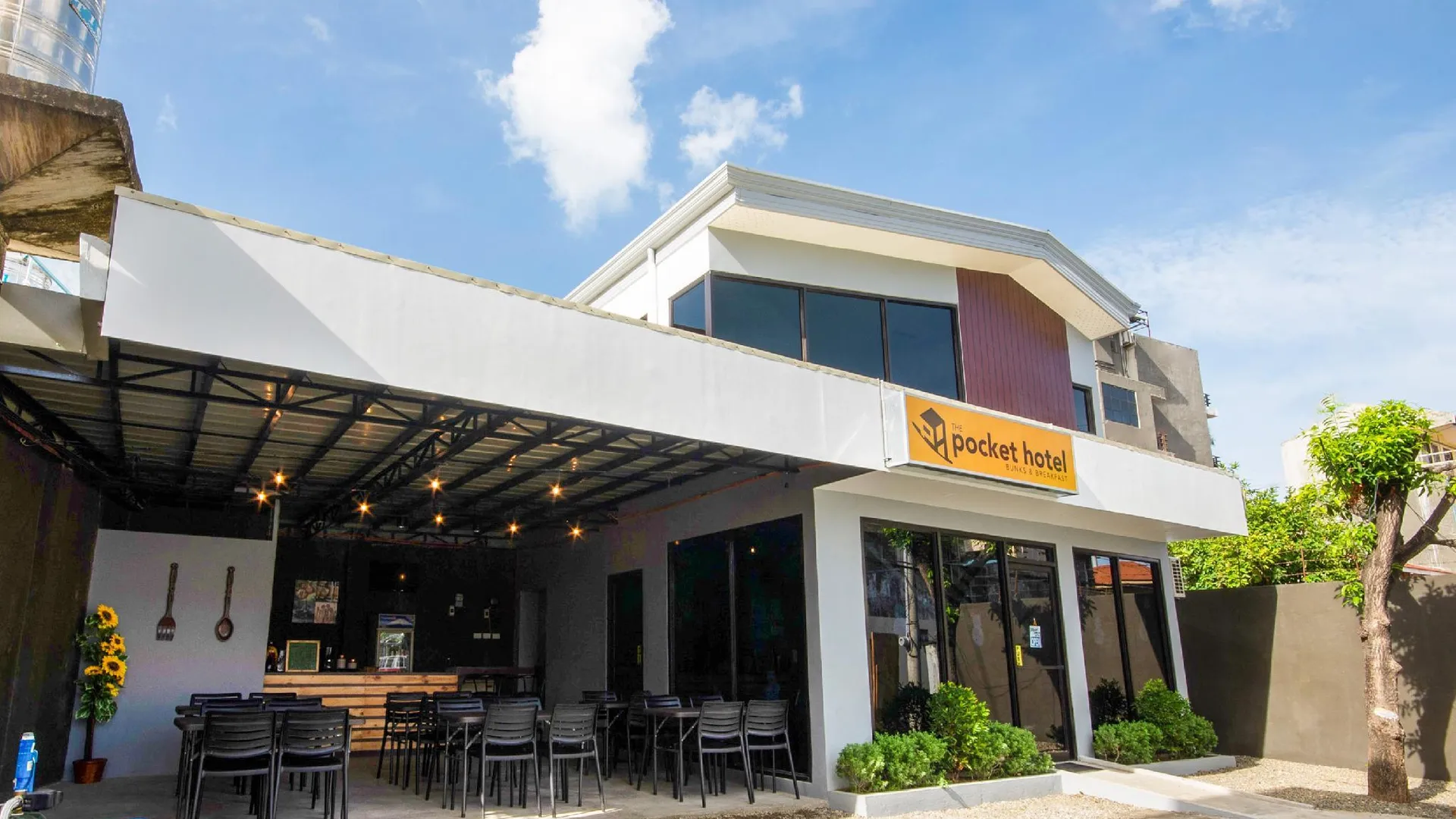 세부 포켓 호텔 번크스 앤 브렉퍼스트 2성급 호텔 레스토랑