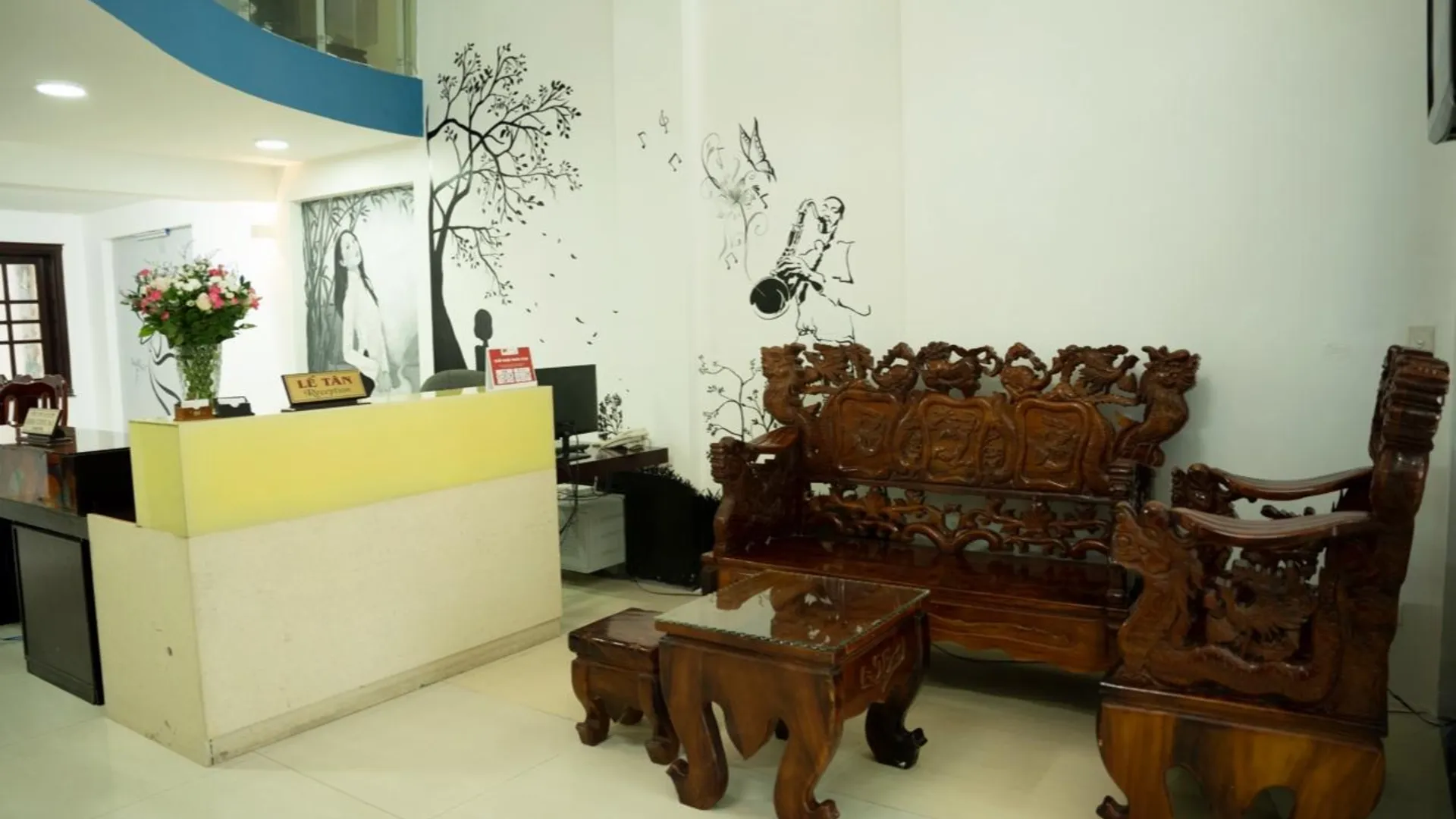 다낭 푸옥미의 프라이빗 하우스 (400m², 침실 1개, 프라이빗 욕실 1개) 4성급 싱글룸 객실