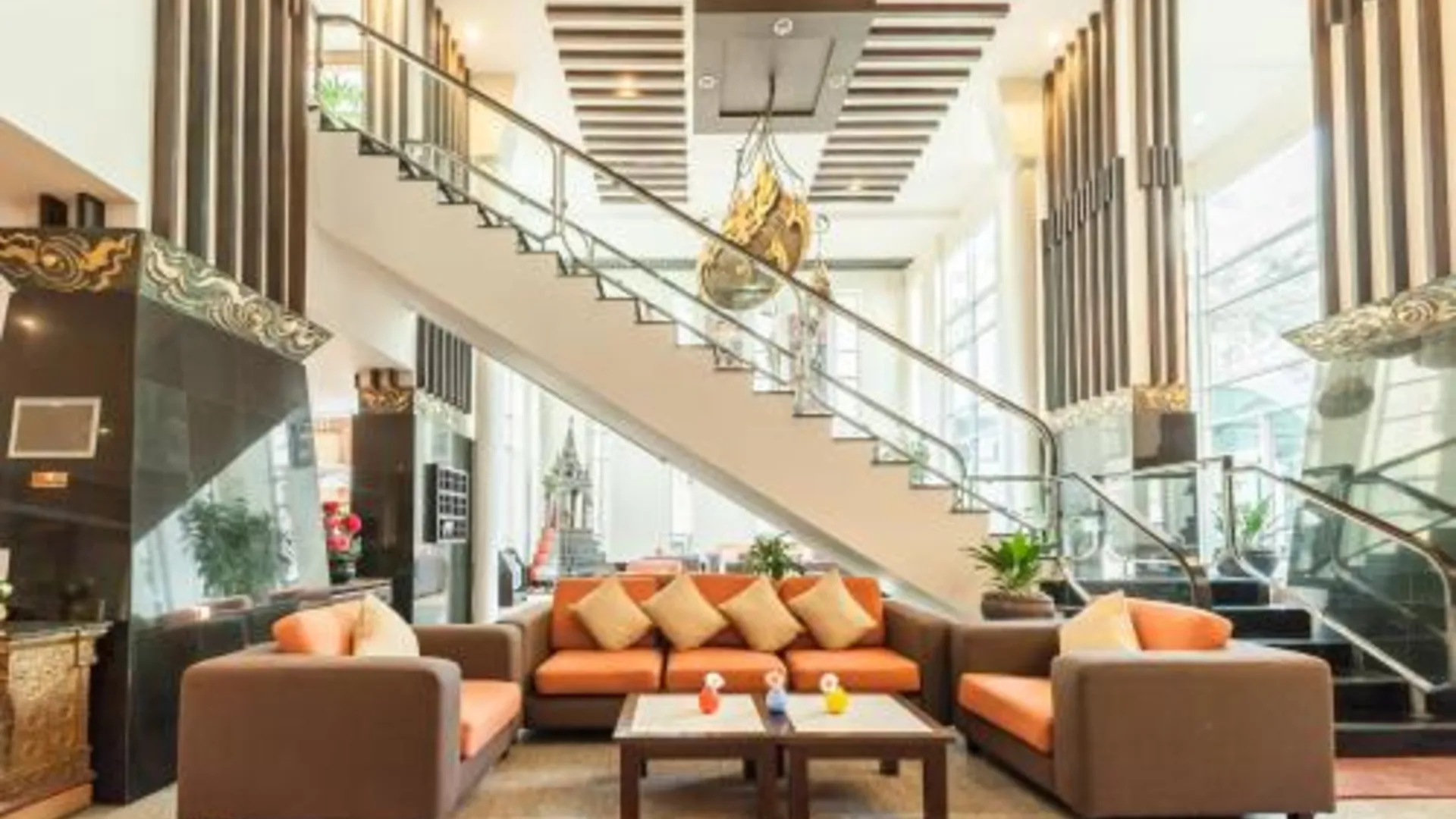 방콕 피나클 룸피니 파크 호텔 3성급 호텔 객실