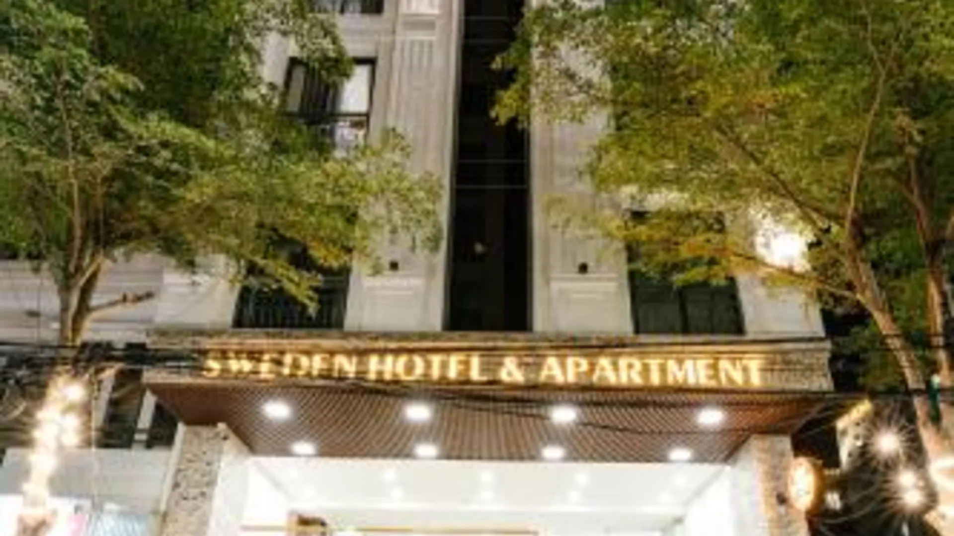 다낭 스웨덴 호텔 앤 아파트먼트 3성급 호텔 외관