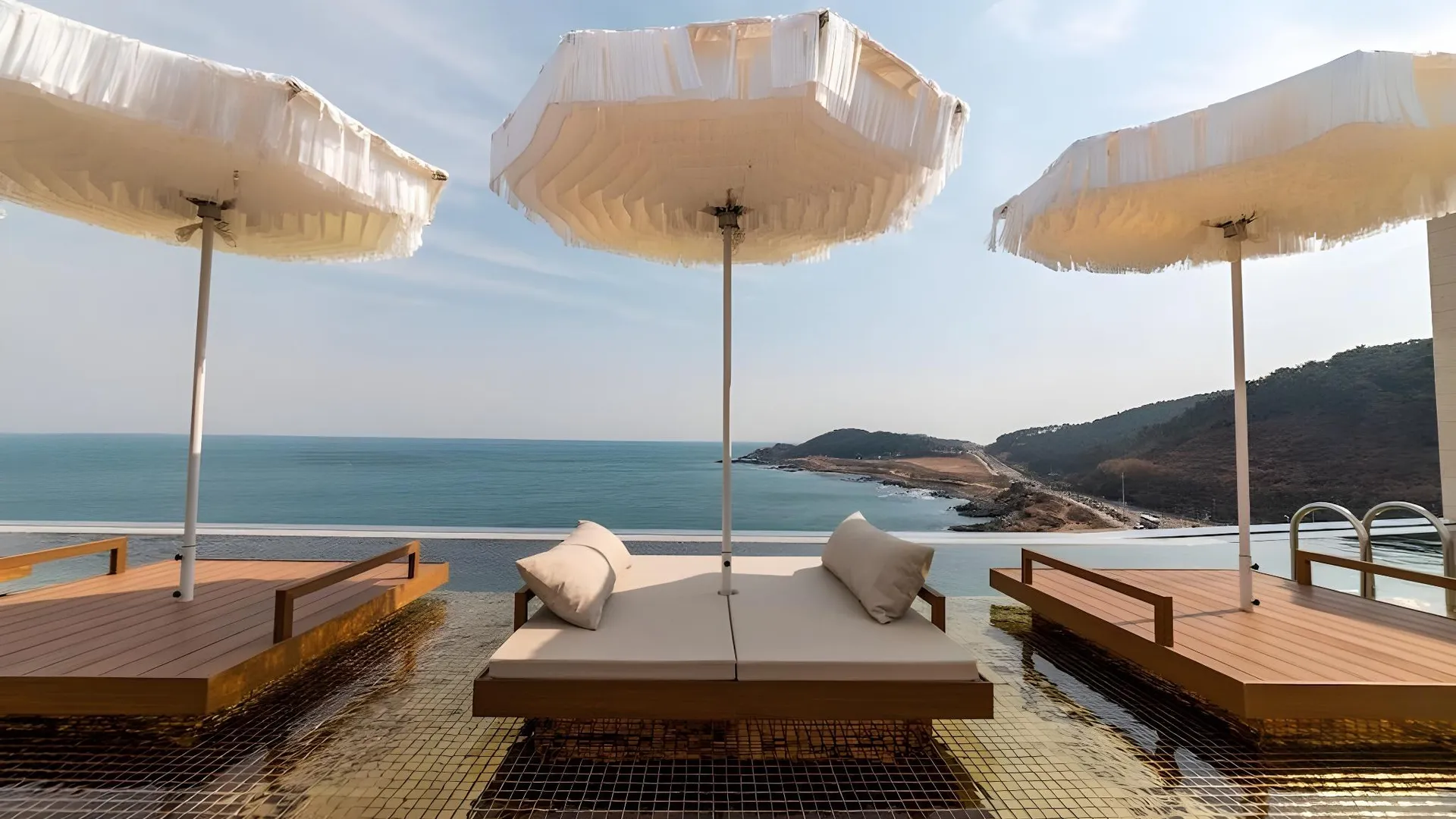 부산 베스트 루이스 해밀턴 호텔 오션 테라스 2성급 호텔 전망