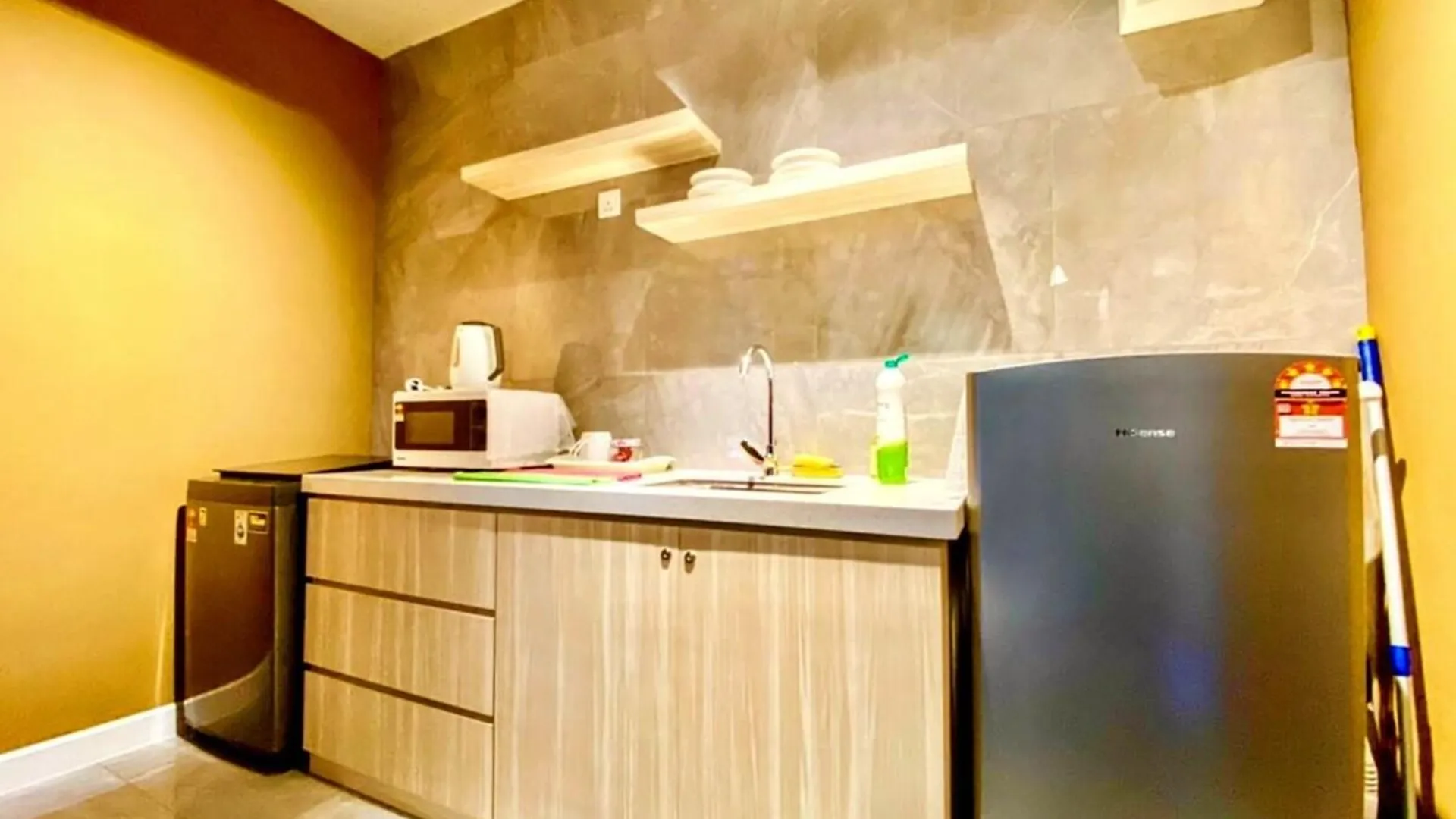 말라카 멜라카 라야의 아파트먼트 (40m², 침실 1개, 프라이빗 욕실 1개) 3성급 싱글룸 전망