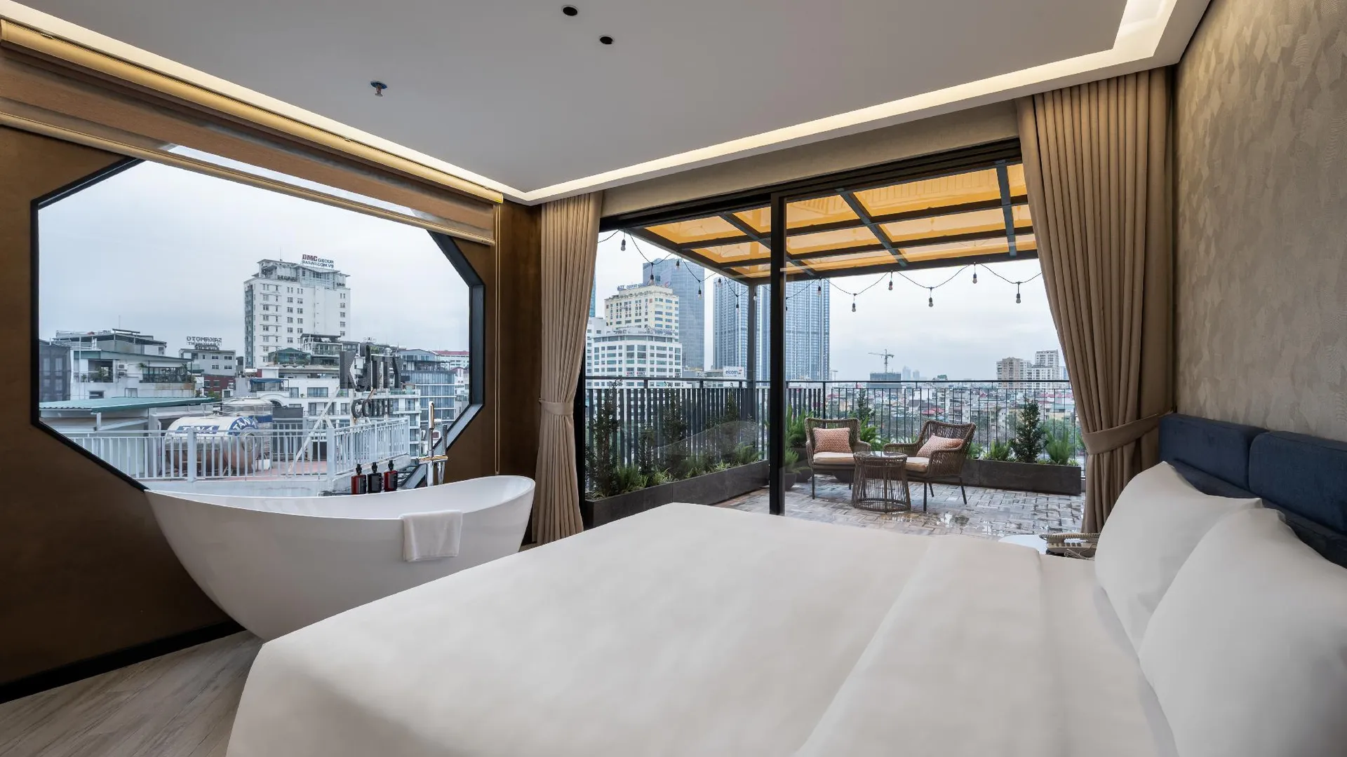 하노이 아이레스트 시그니처 바딘 레이크사이드 3성급 호텔 스위트룸