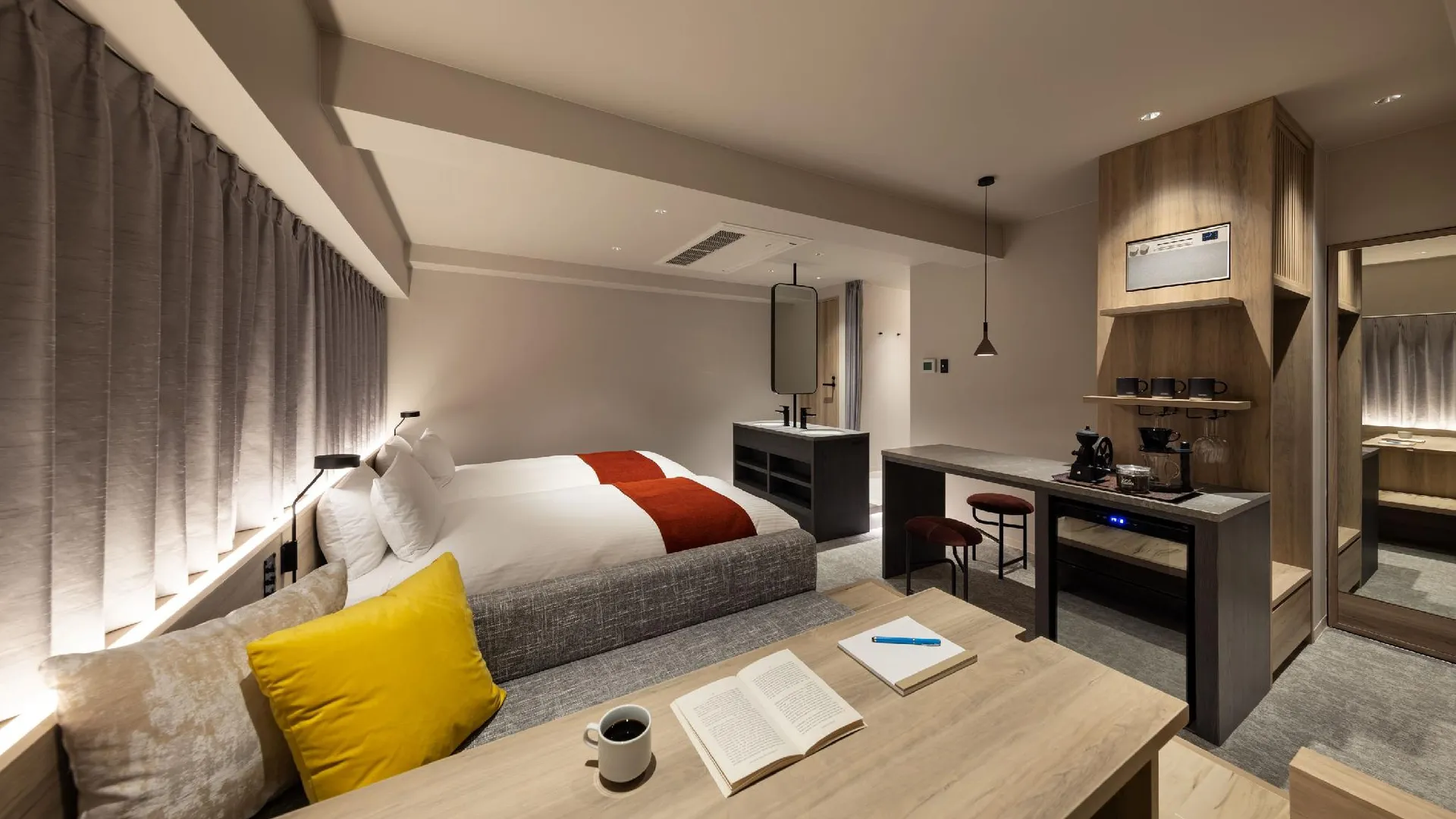 오사카 더 원파이브 오사카 남바 쿠로몬 3성급 호텔 스위트룸