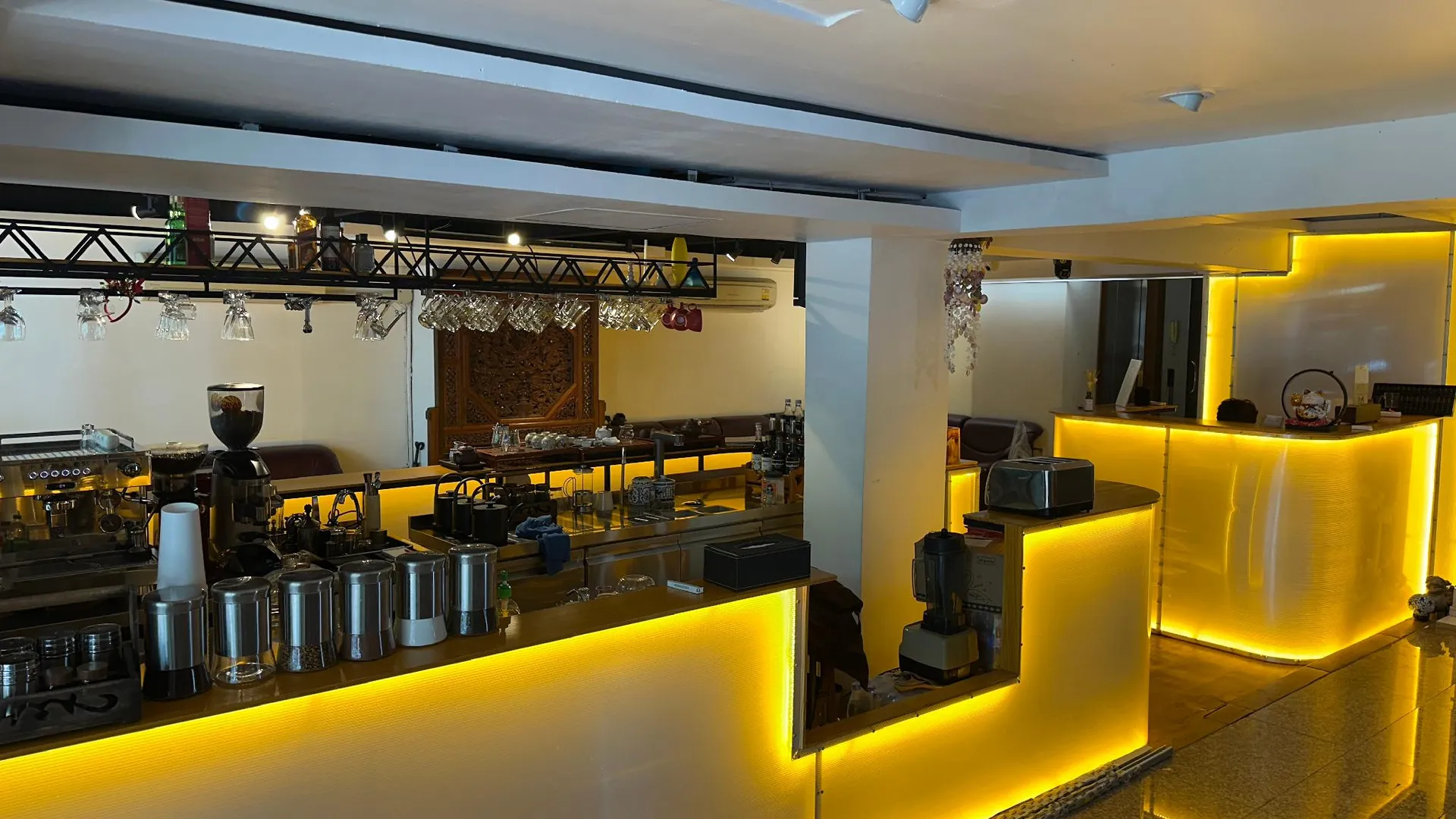 방콕 롱주 게스트하우스 2성급 호텔 로비