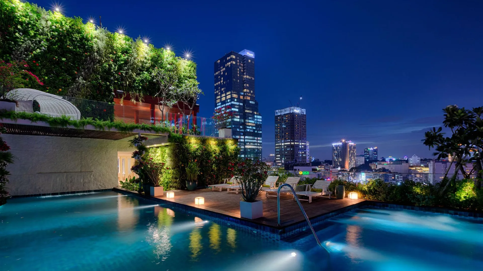 호치민 오 락 샤르네 호텔 4성급 호텔 객실