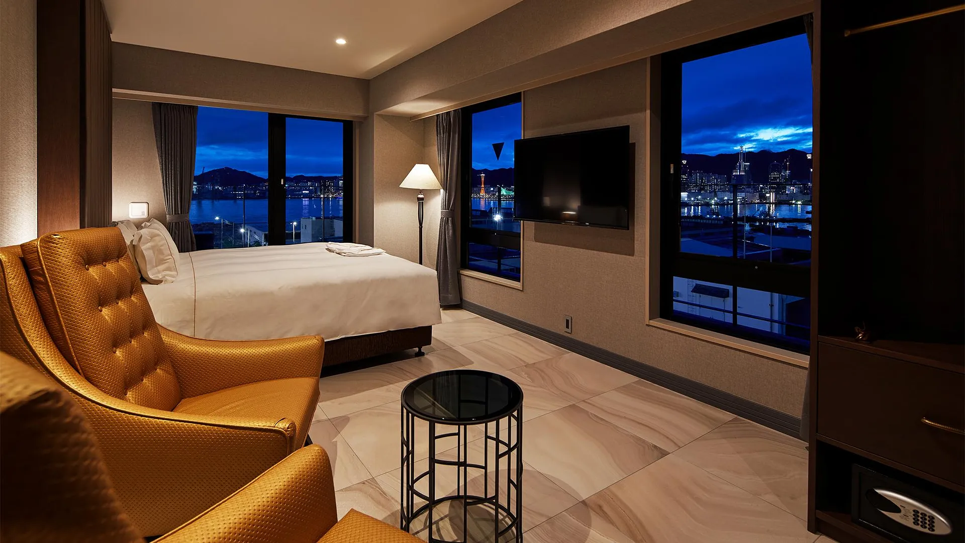 고베 Centurion Hotel Vintage Kobe 호텔 객실