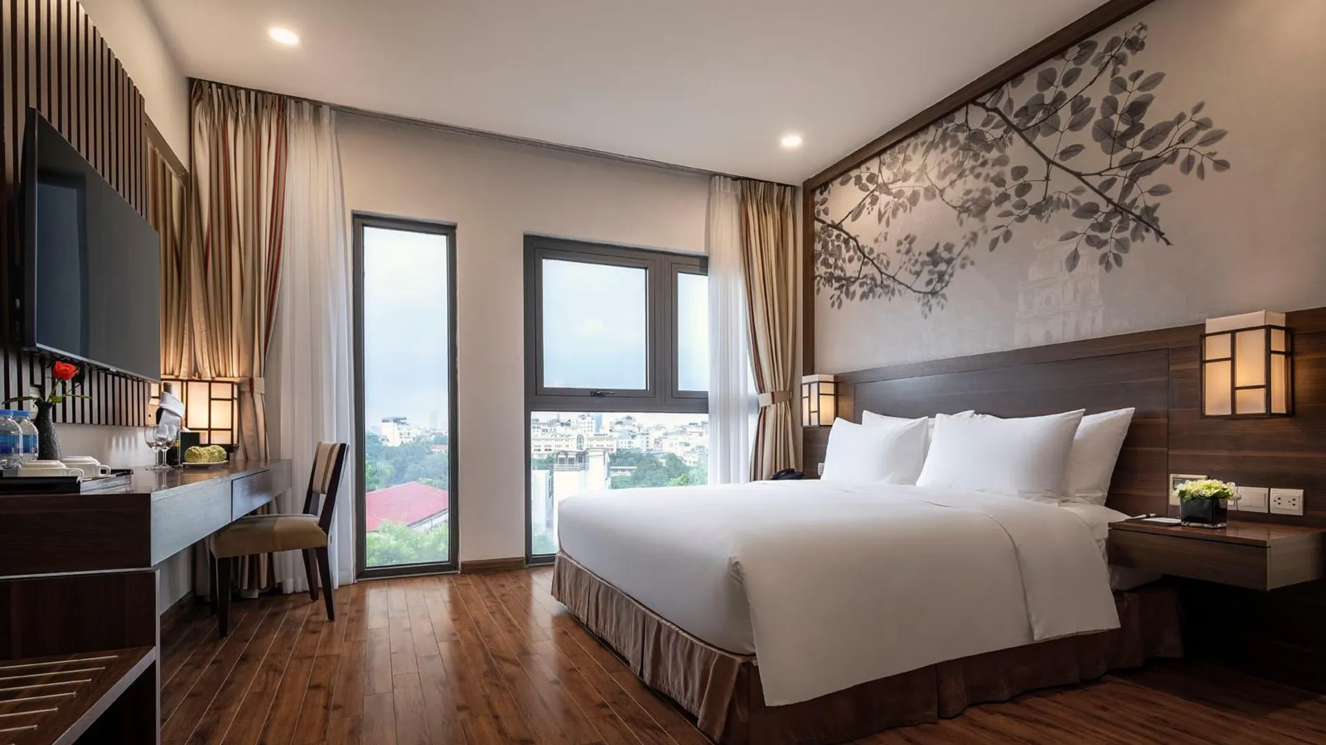 하노이 어센틱 하노이 부티크 호텔 4성급 호텔 스위트룸