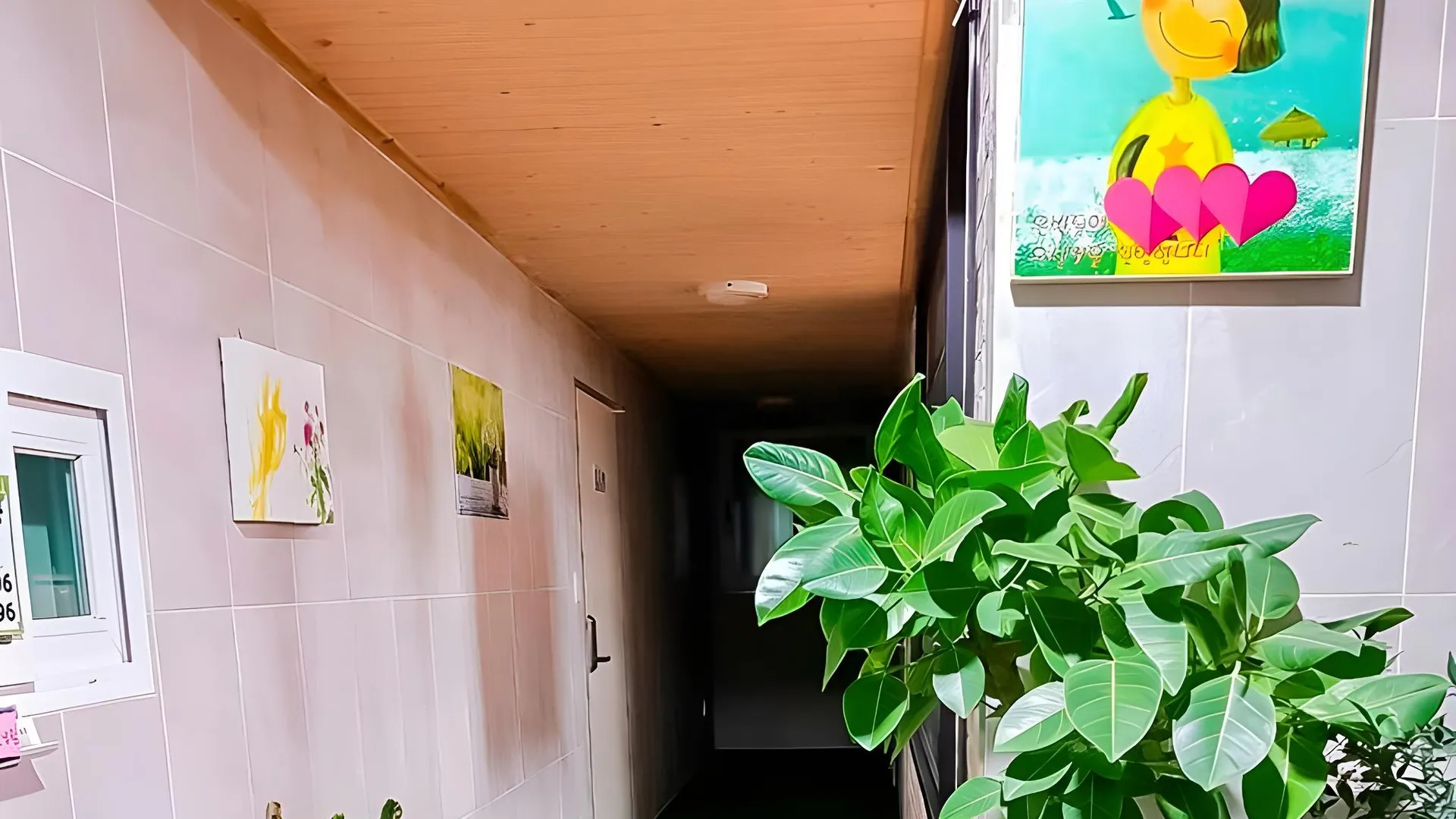 평창 오대산 힐링 타운 은빛동 3성급 게스트하우스 레스토랑