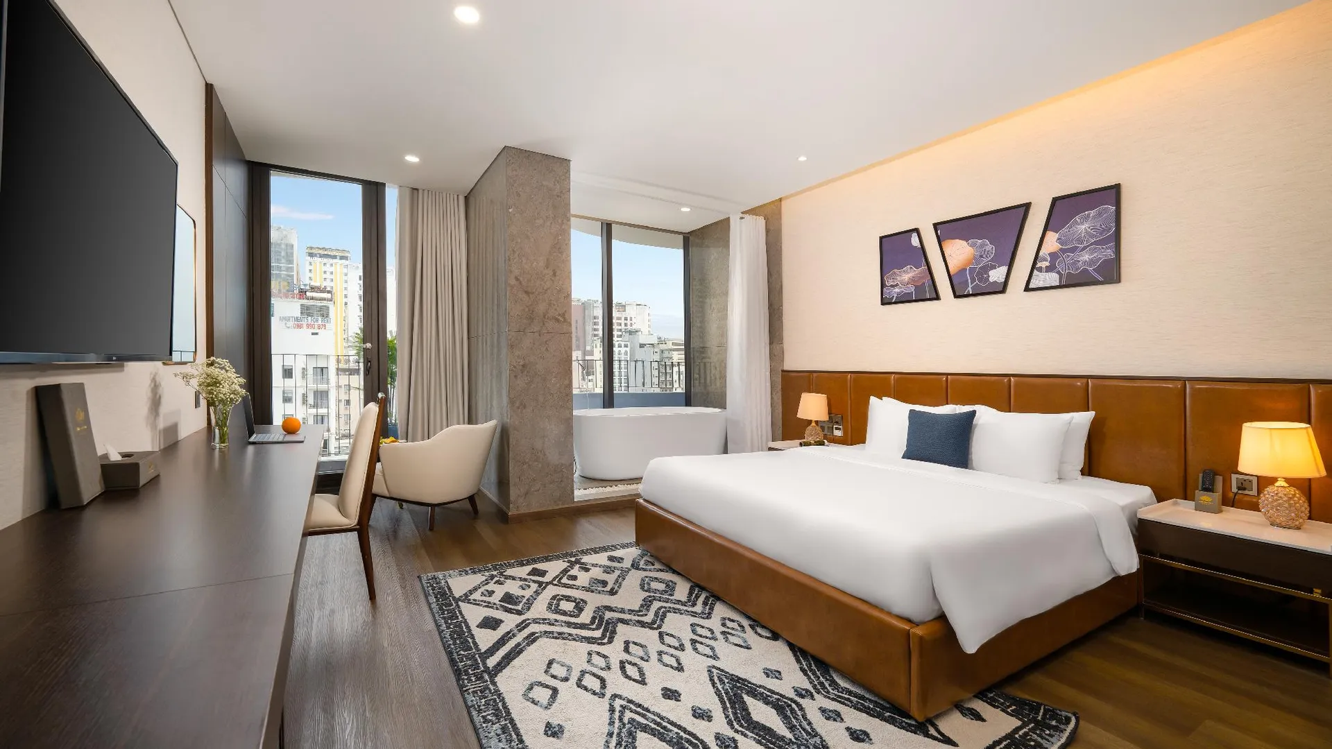 다낭 골든 로터스 그랜드 다낭 4성급 호텔 스위트룸