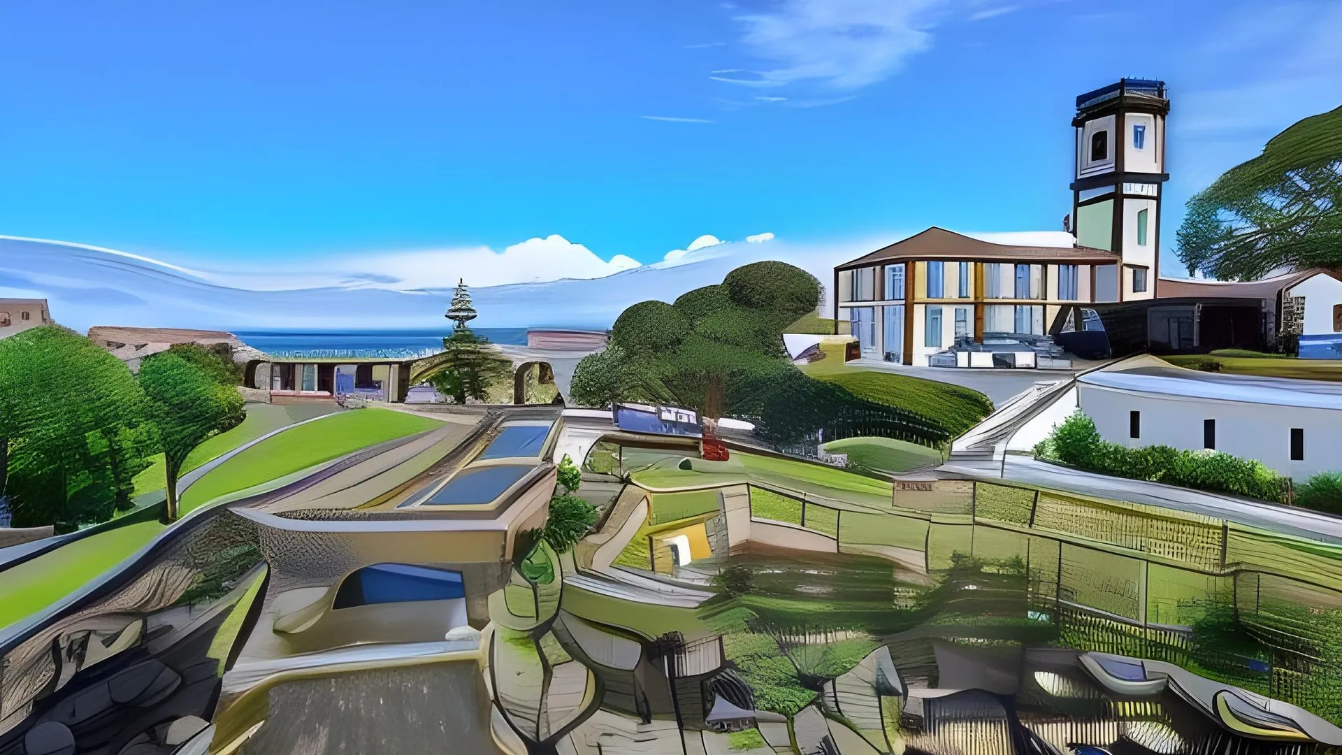 리베라 그란데 호텔 베르데 마르 앤 스파 5성급 호텔 전망