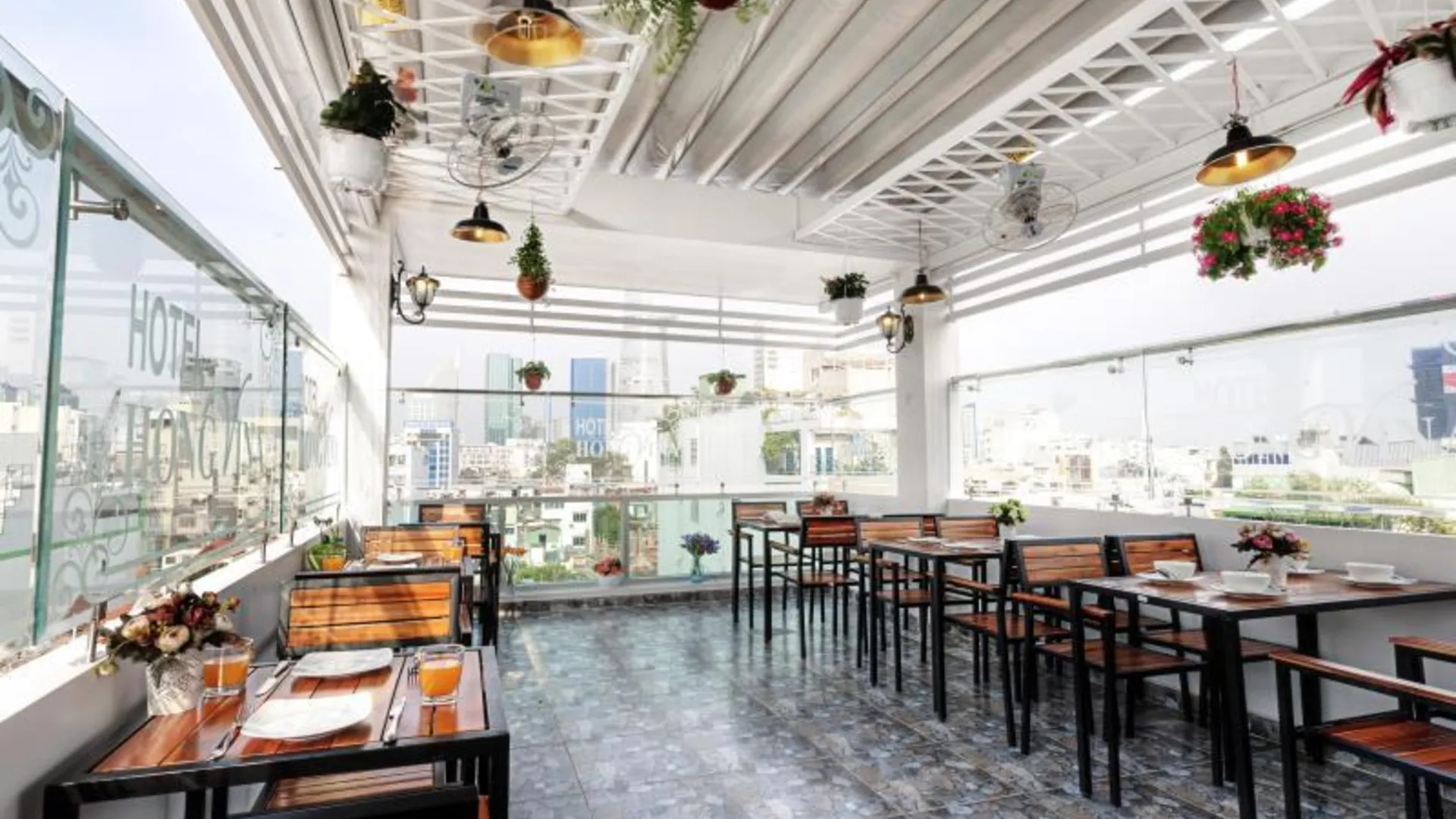 호치민 반 안 럭셔리 호텔 2성급 호텔 로비