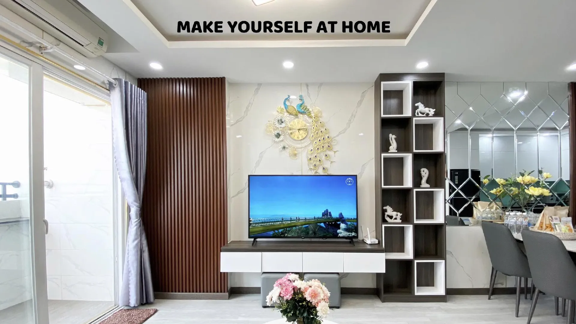 다낭 푸옥미의 아파트먼트 (65m², 침실 2개, 프라이빗 욕실 2개) 4성급 게스트하우스 스위트룸