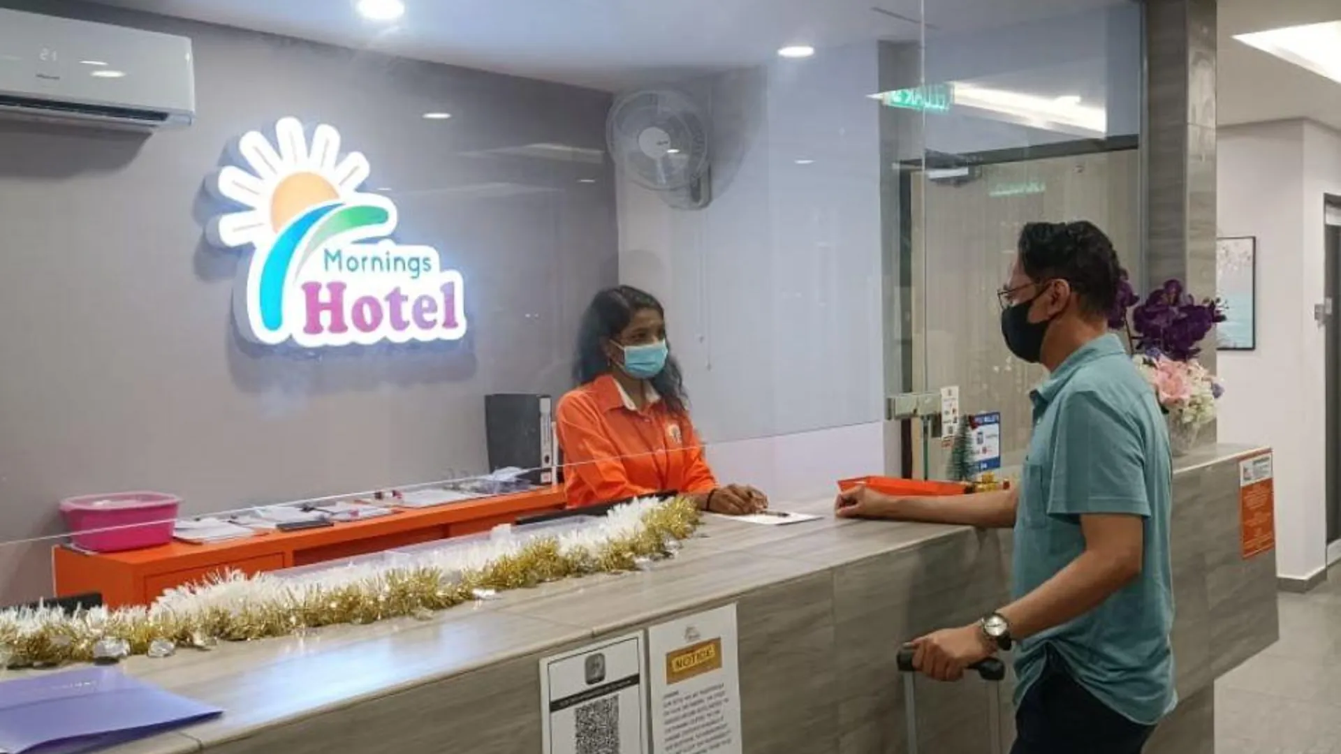 숭가이 페타니 모닝스 호텔 호텔 로비