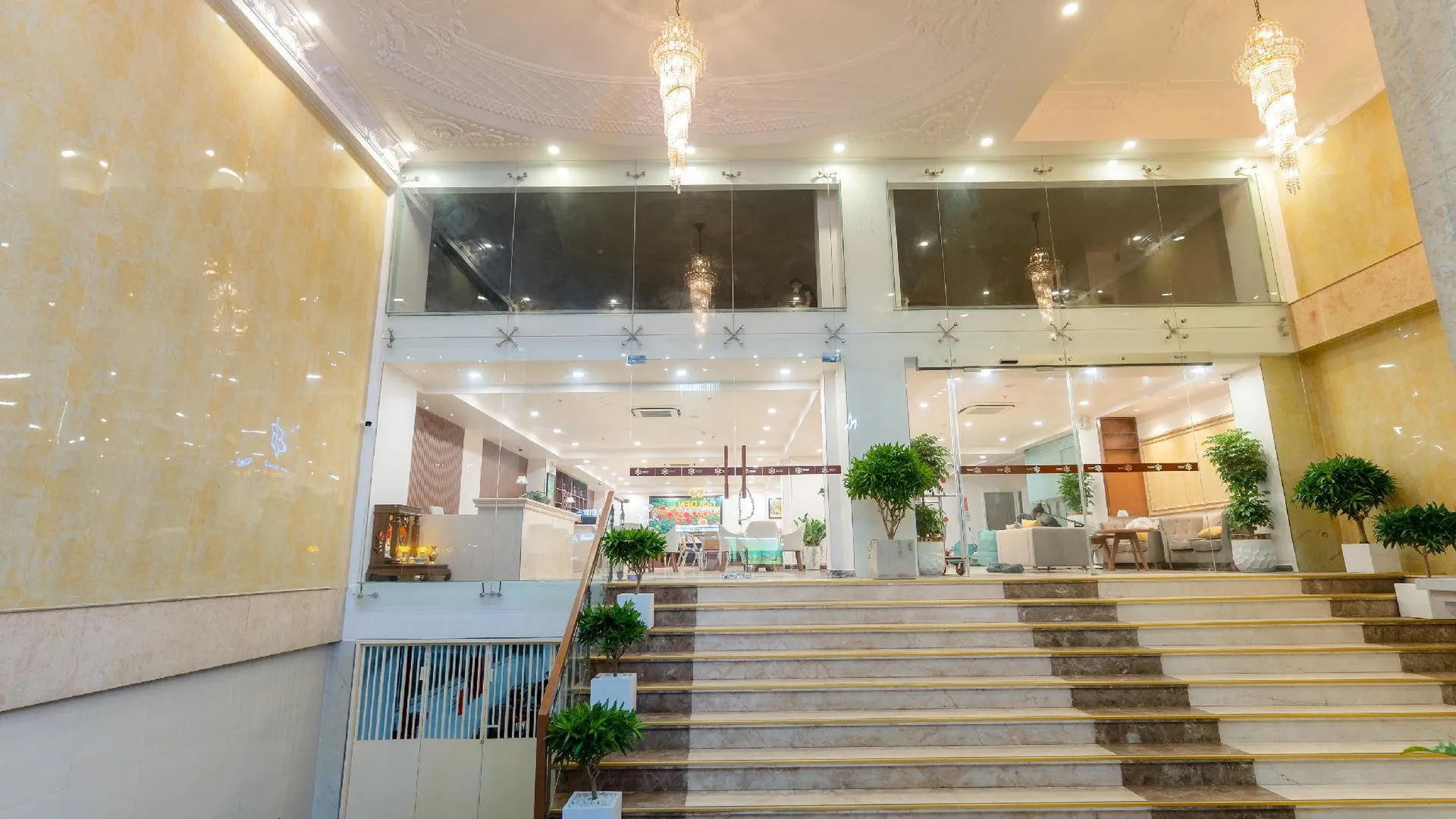 호치민 달리아랜드 사이공 호텔 앤 스위밍풀 4성급 호텔 레스토랑