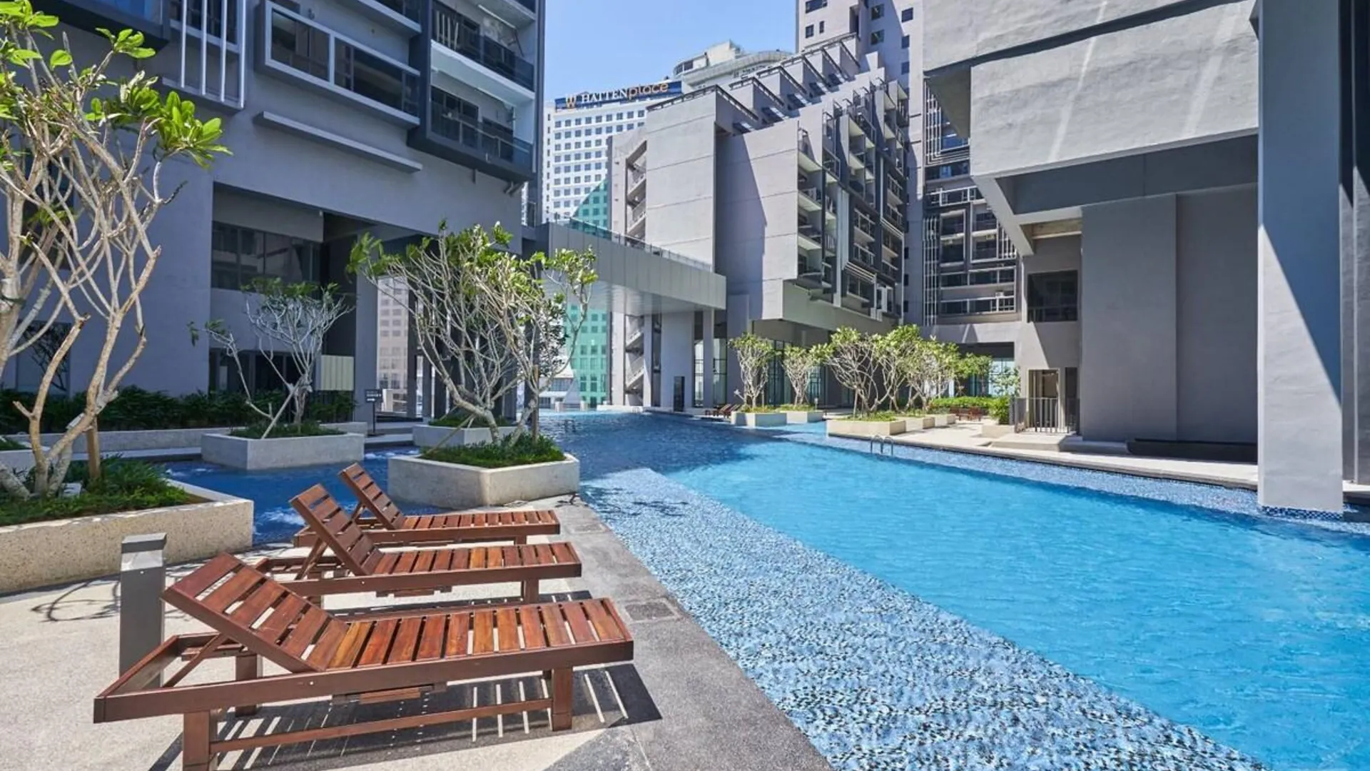 말라카 멜라카 라야의 프라이빗 하우스 (81m², 침실 2개, 프라이빗 욕실 2개) 4성급 싱글룸 전망