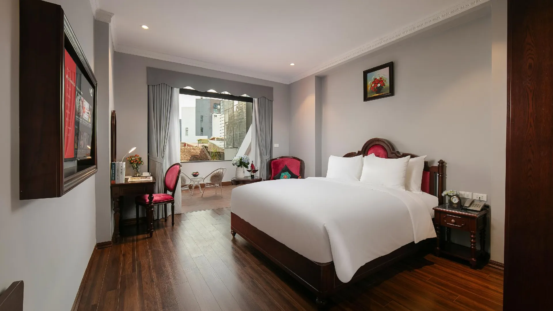 하노이 세레네 센트럴 호텔 4성급 호텔 스위트룸