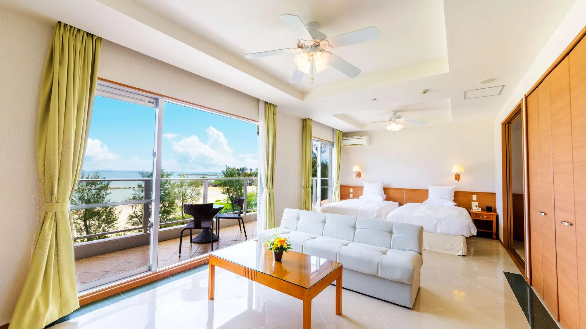 오키나와 본섬 베스트웨스턴 오키나와 온나 비치 3성급 호텔 전망