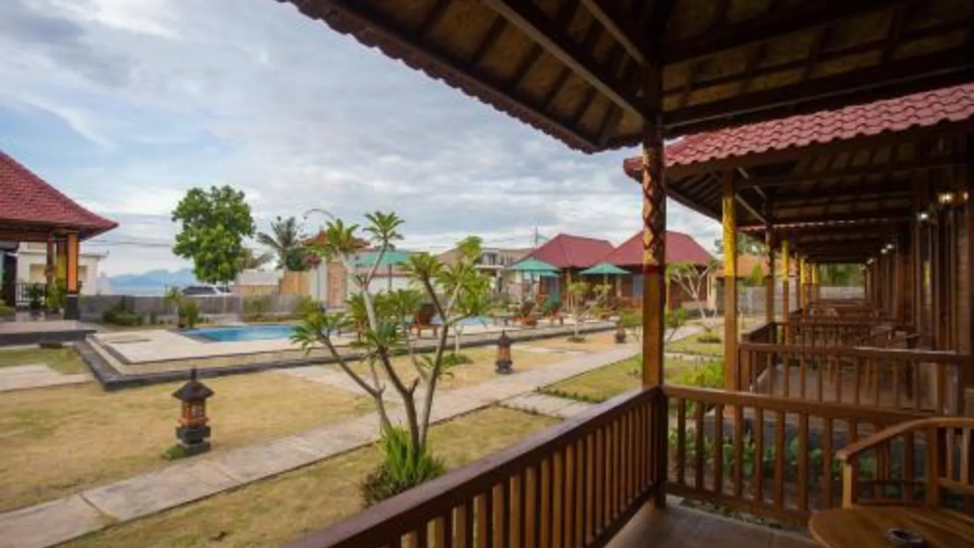 발리 리제트 빌라 비치 앤 레스토랑 호텔 수영장