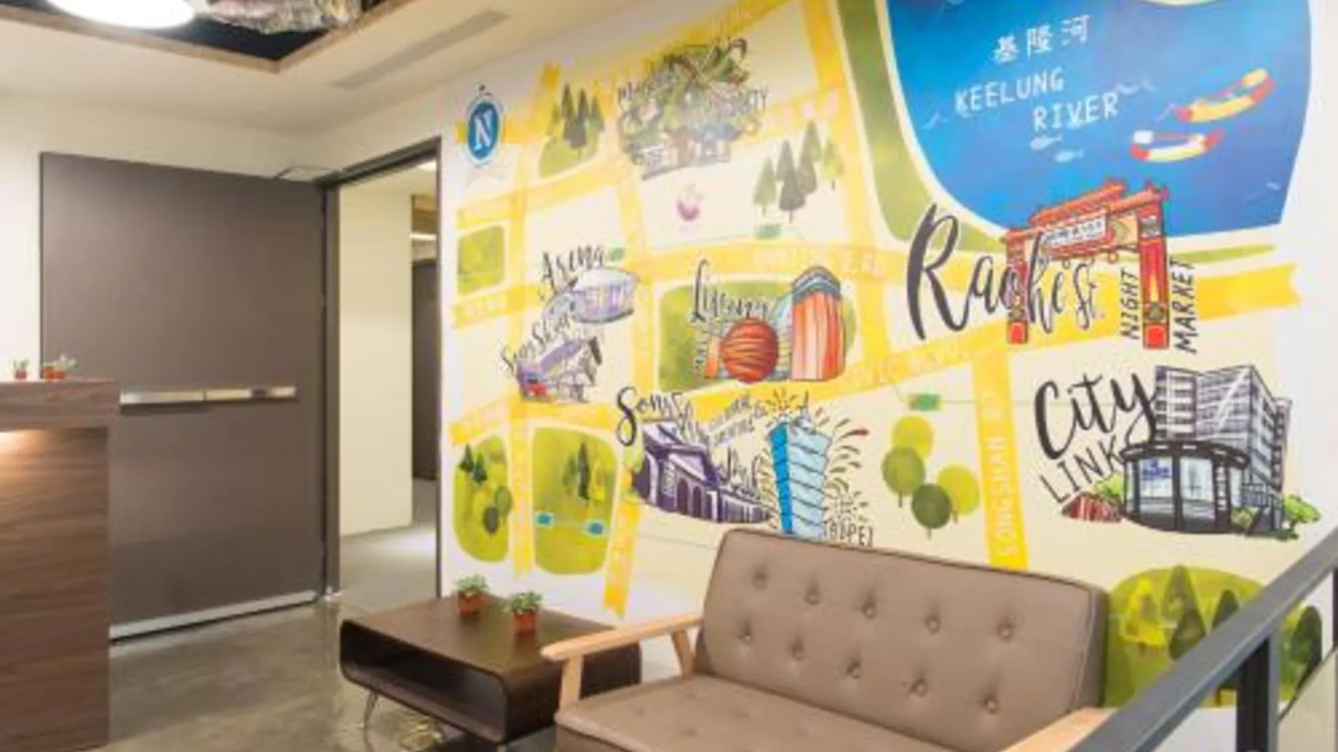 타이베이 호스텔 지이주 2성급 호텔 레스토랑