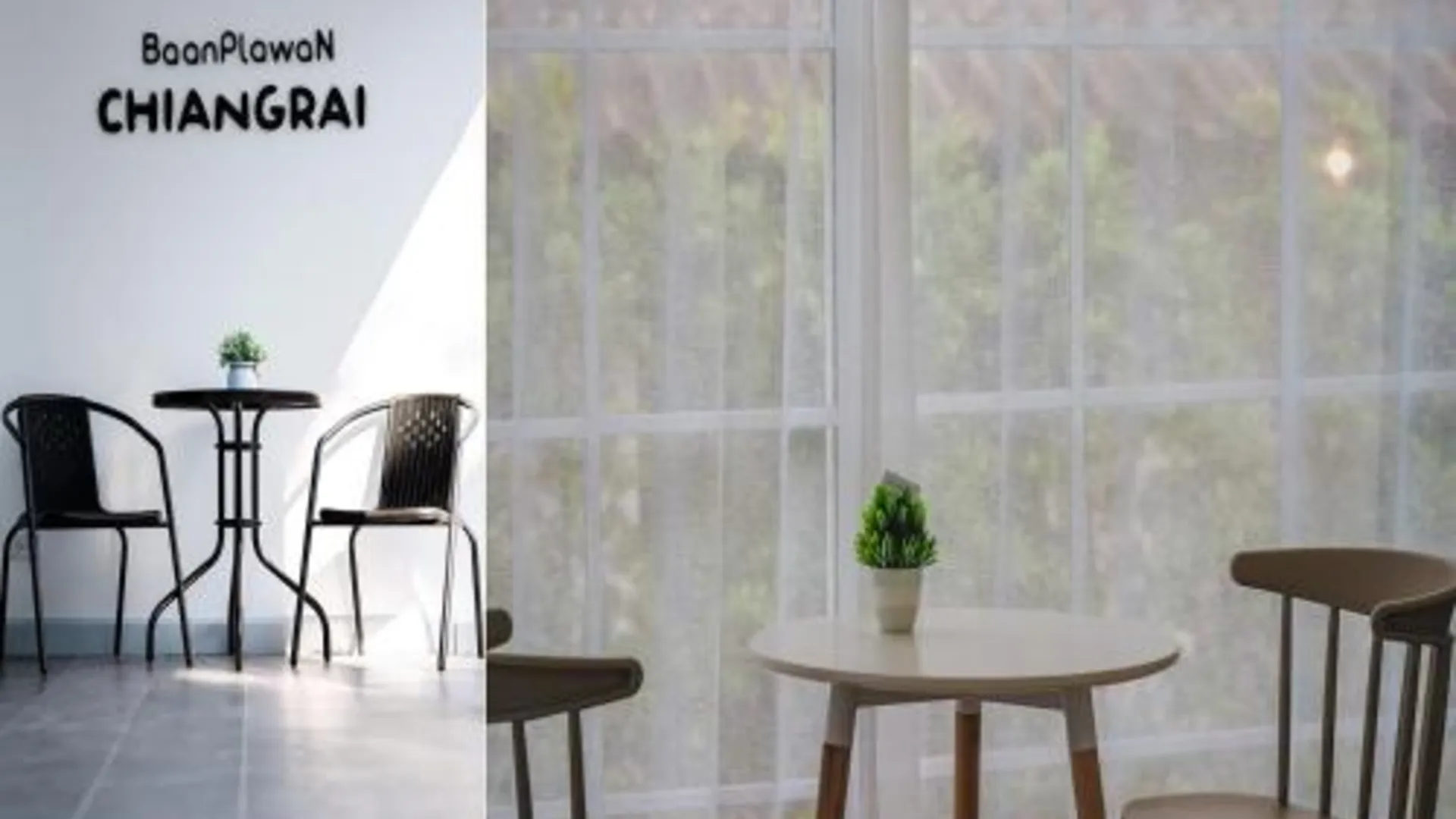 치앙라이 산 사이의 방갈로 (24m², 침실 3개, 프라이빗 욕실 3개) 4성급 게스트하우스 레스토랑