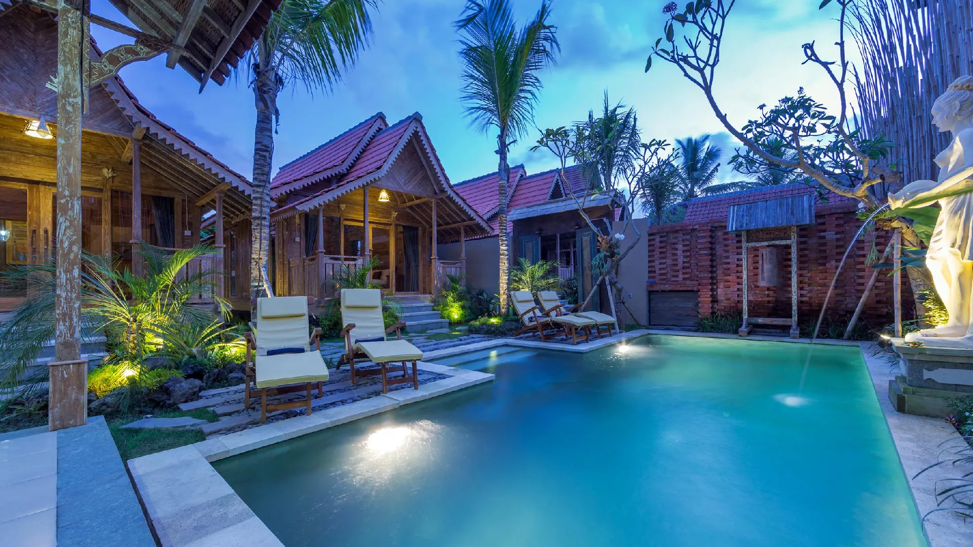 발리 비제 스위트 빌라 4성급 호텔 스위트룸