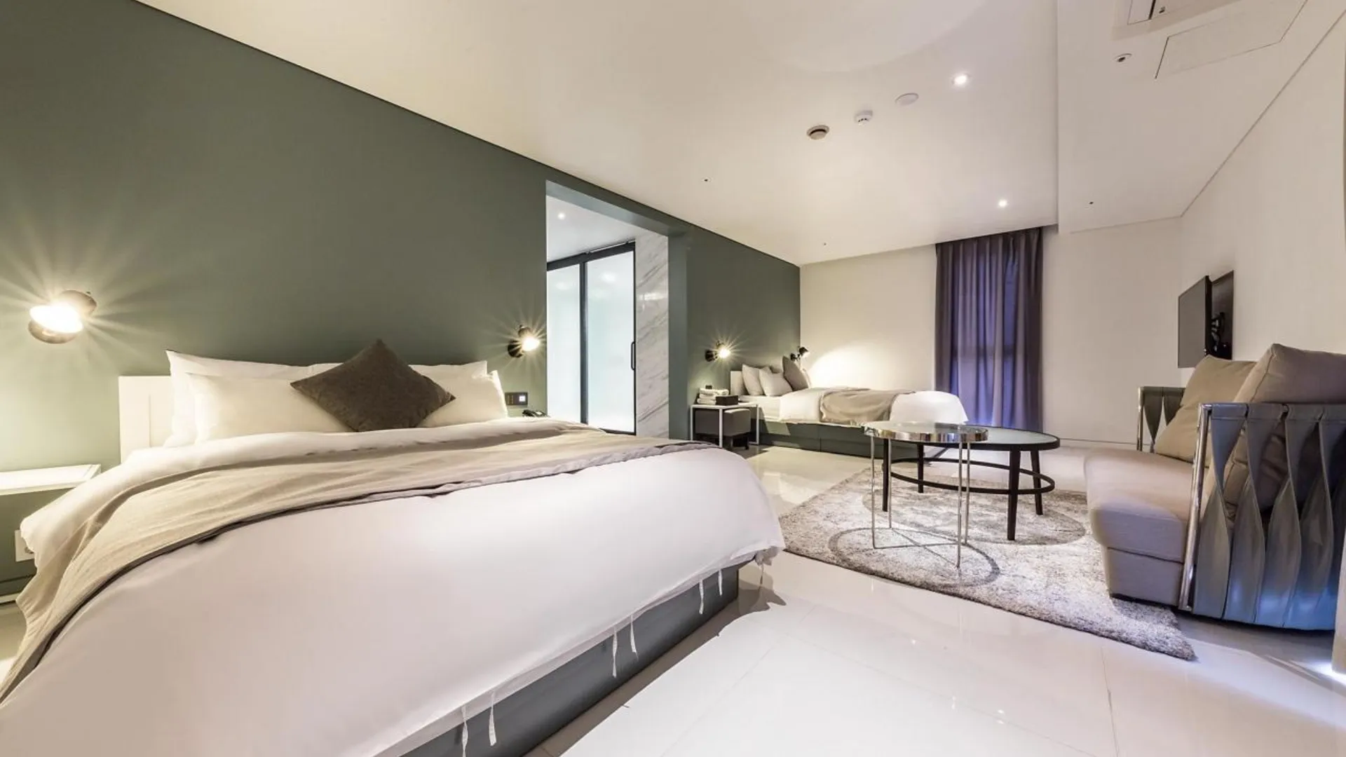 서울 뜨랑 블루 호텔 3성급 호텔 스위트룸