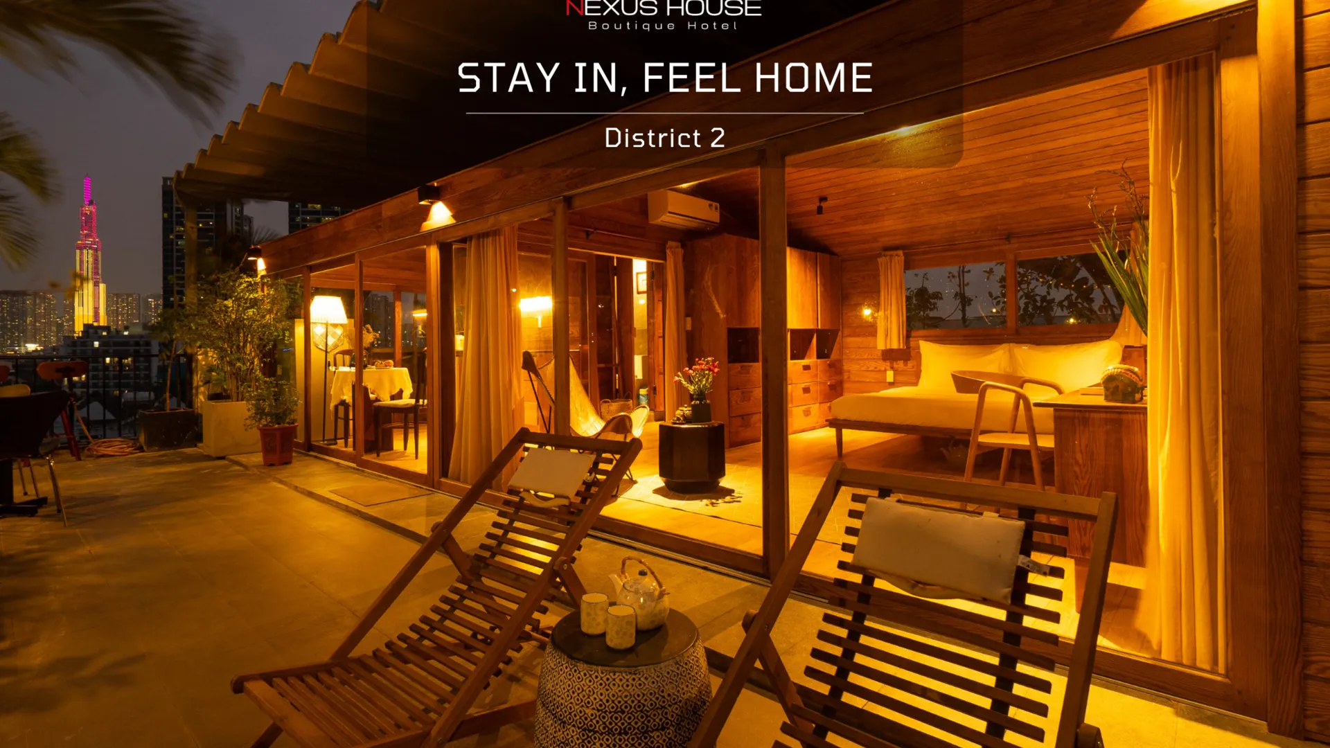 호치민 넥서스 하우스 랑바오치 4성급 호텔 객실