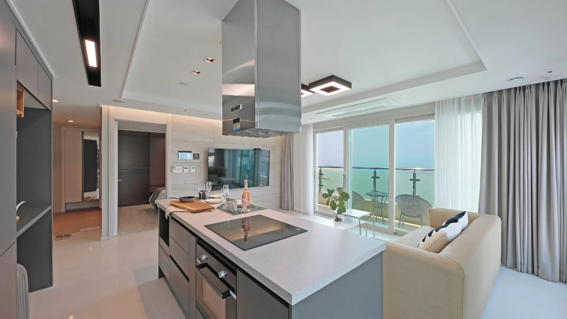 부산 엘모멘토 송도 레지던스 5성급 호텔 외관