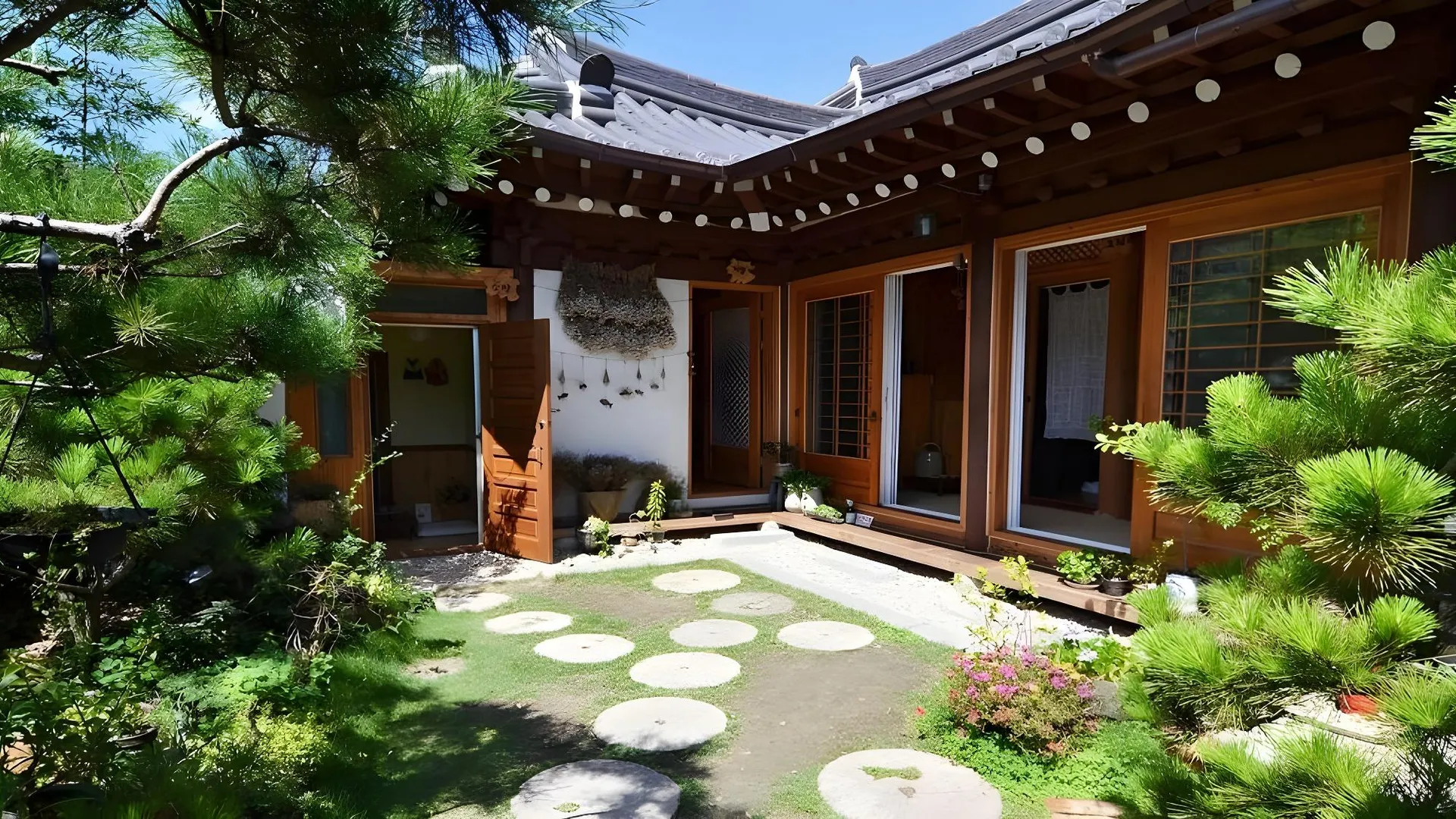 전주 전주 푸른요람 한옥 펜션 2성급 게스트하우스 로비