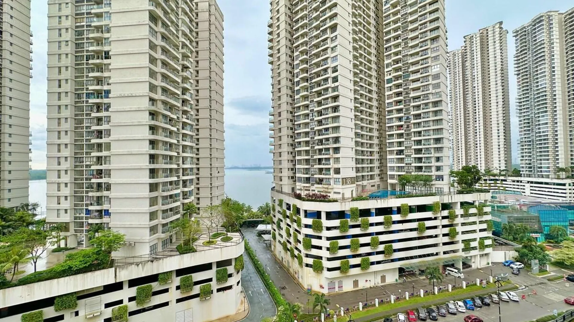 조호바루 / 조호르바루 당가베이의 프라이빗 하우스 (114m², 침실 3개, 프라이빗 욕실 3개) 4성급 싱글룸 전망