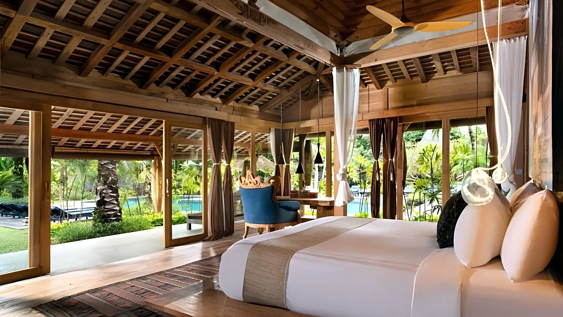 발리 블루 카르마 빌리지 5성급 호텔 전망