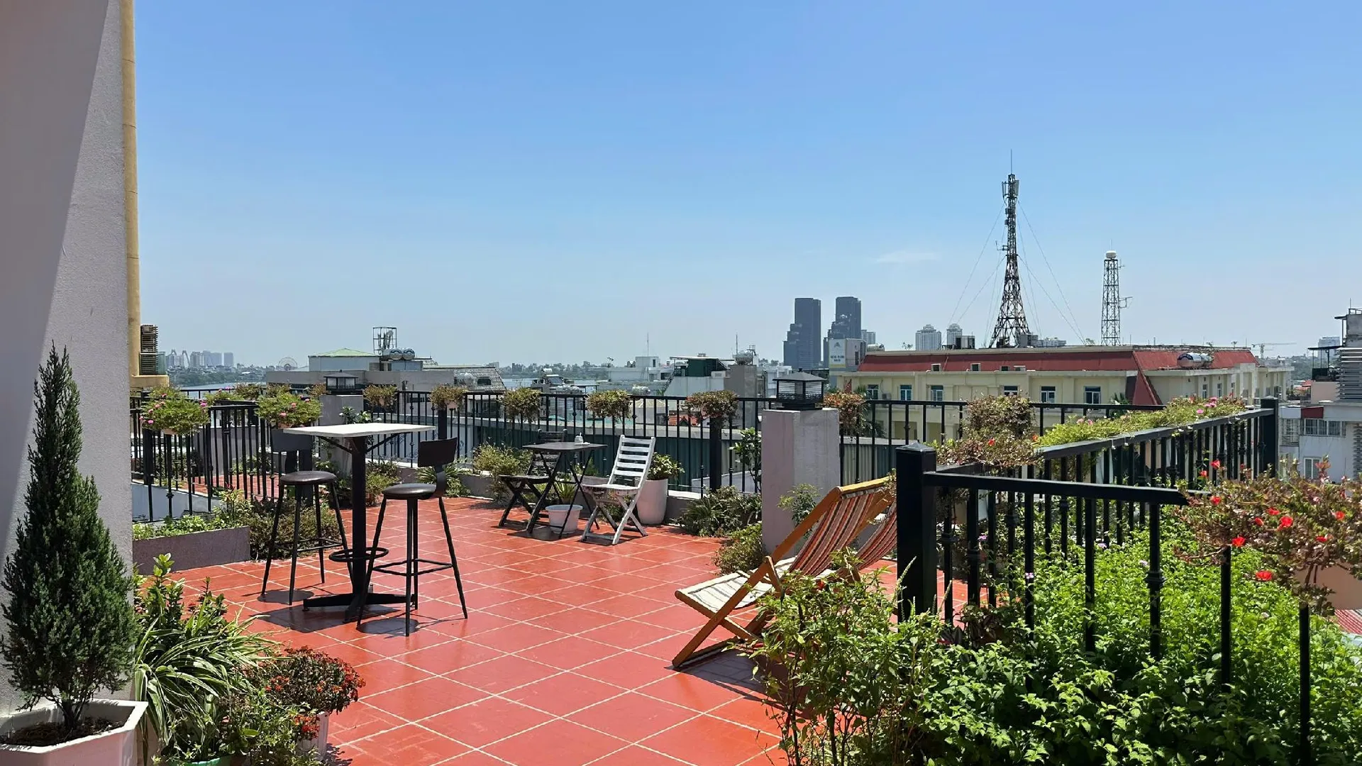 하노이 신디스 웨스트레이크 아파트먼츠 5성급 호텔 레스토랑