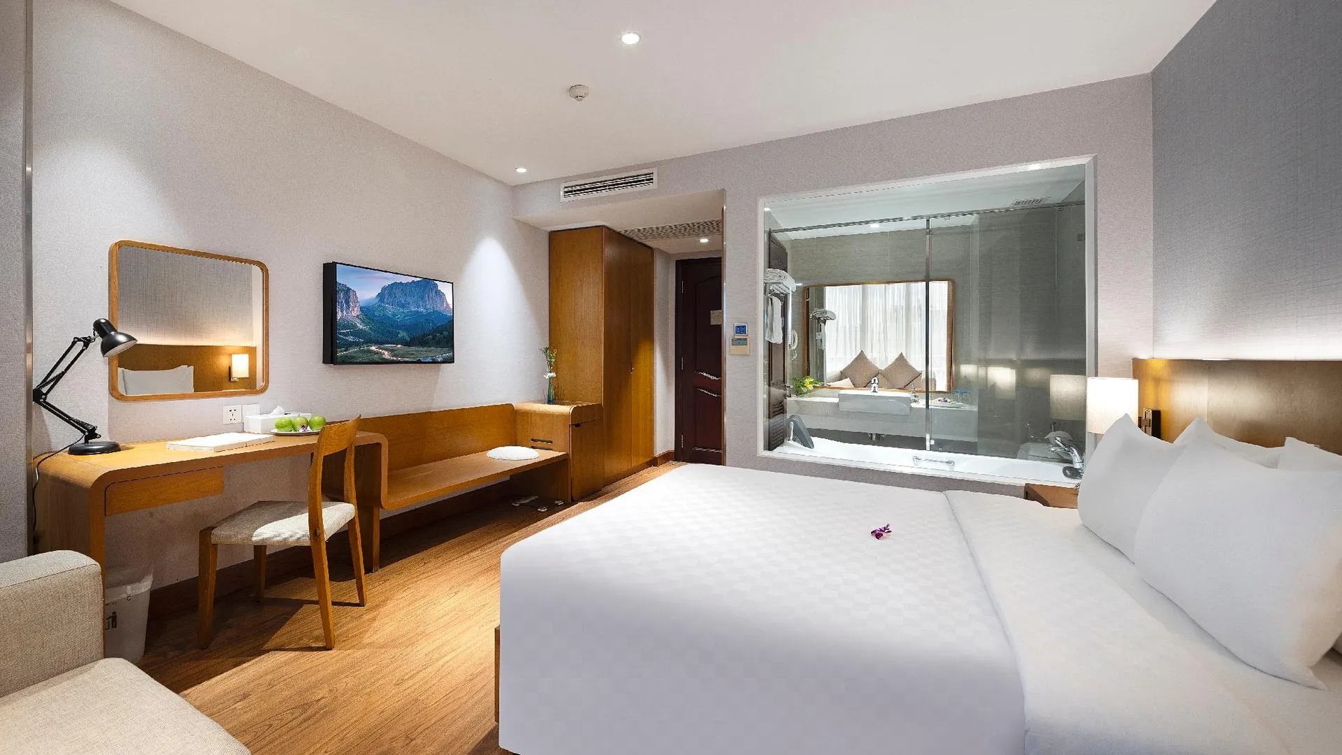 호치민 하모니 사이공 호텔 앤 스파 4성급 호텔 스위트룸