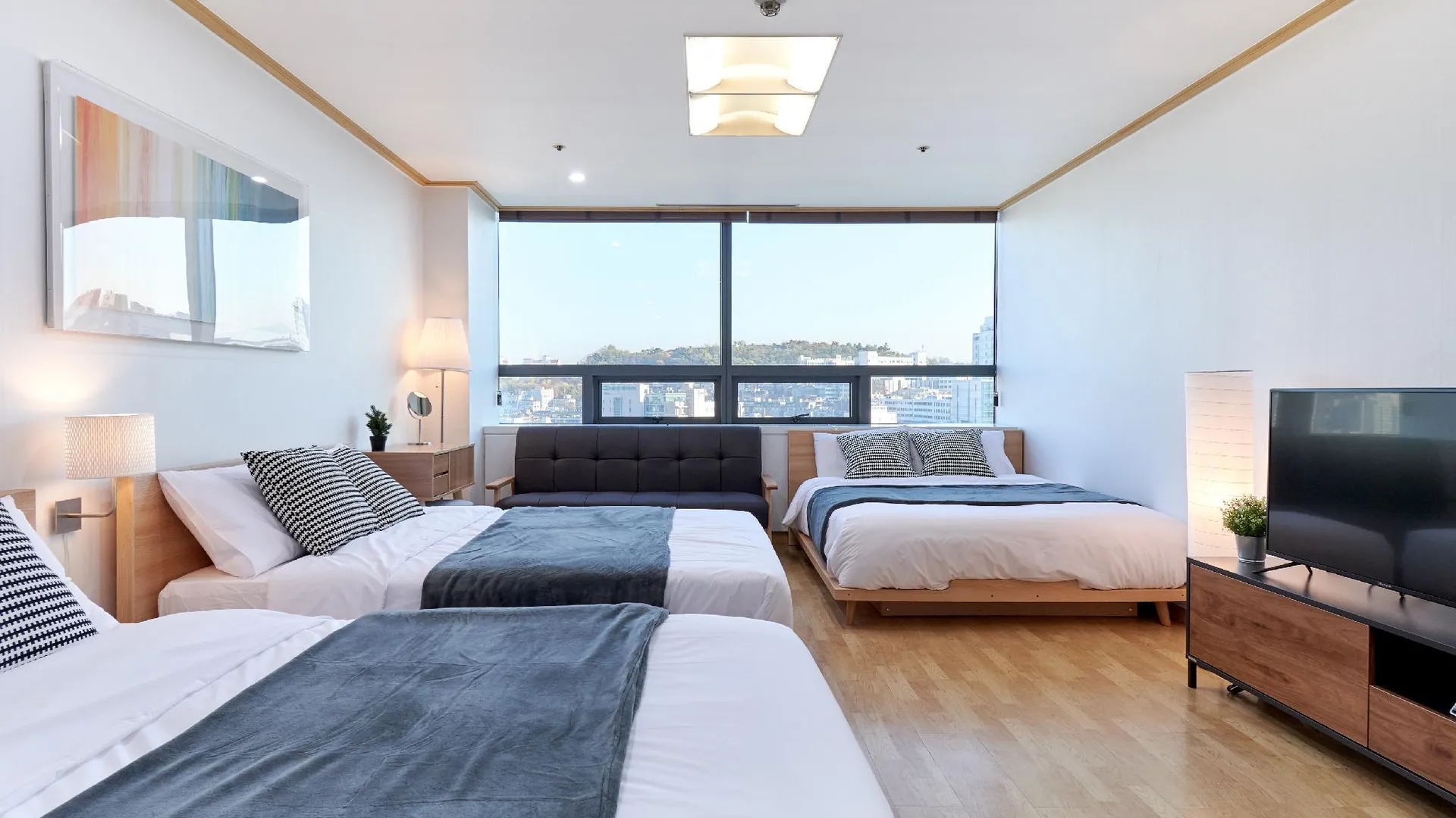 서울 윌로우 하우스 홍대 1성급 호텔 스위트룸