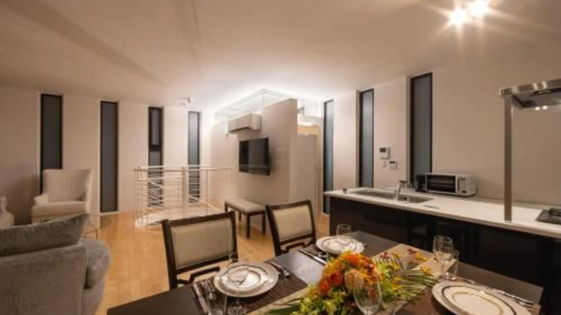 오키나와 본섬 白の楽園 Villa Blanc F 3성급 싱글룸 외관