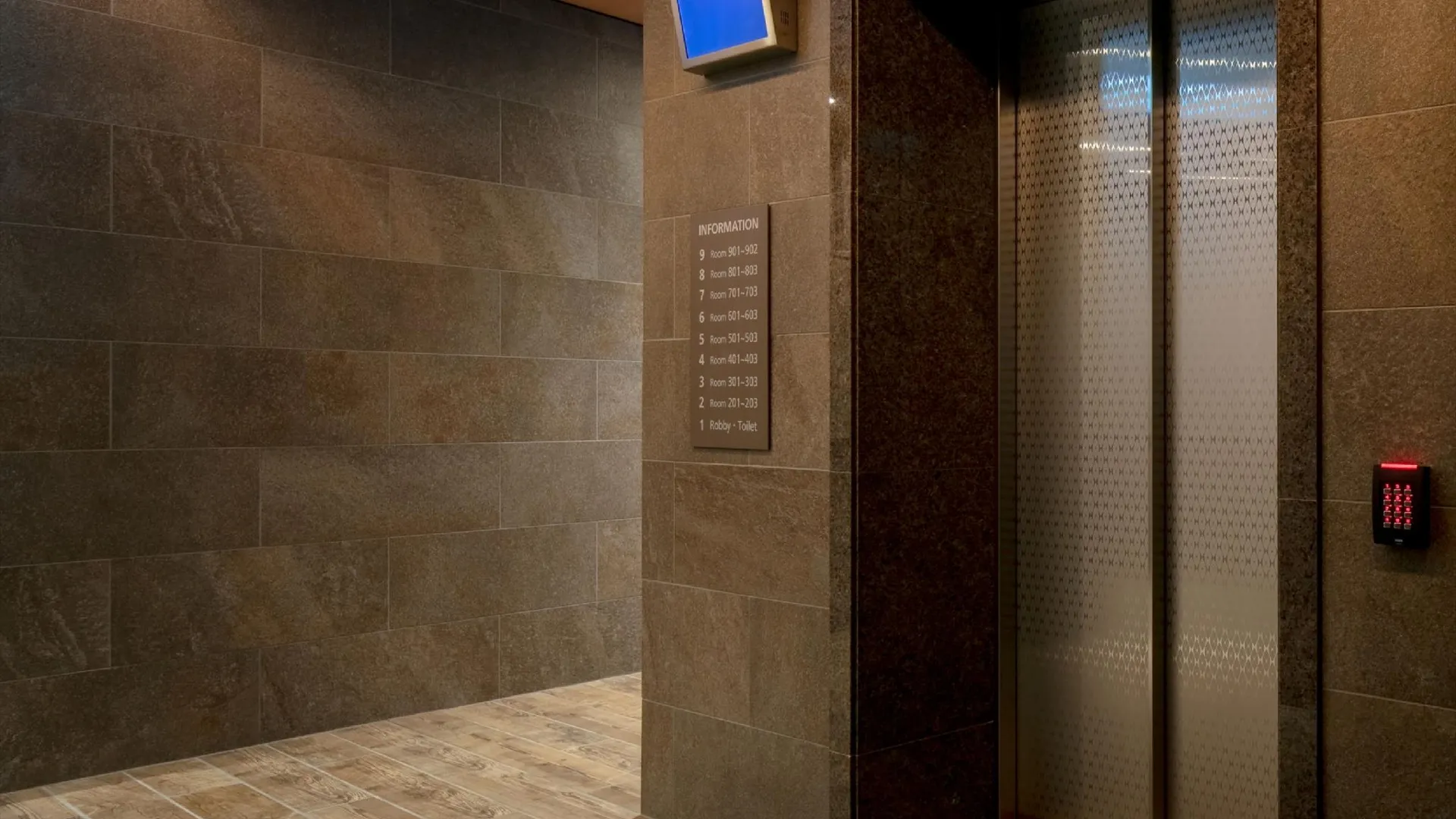 오사카 메르바부 스테이 오사카 4성급 호텔 객실