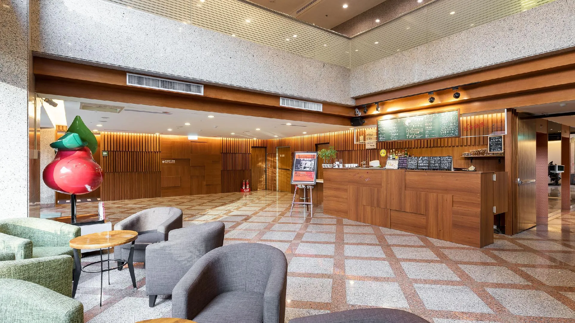 타이베이 멜로우 필즈 호텔 4성급 호텔 로비