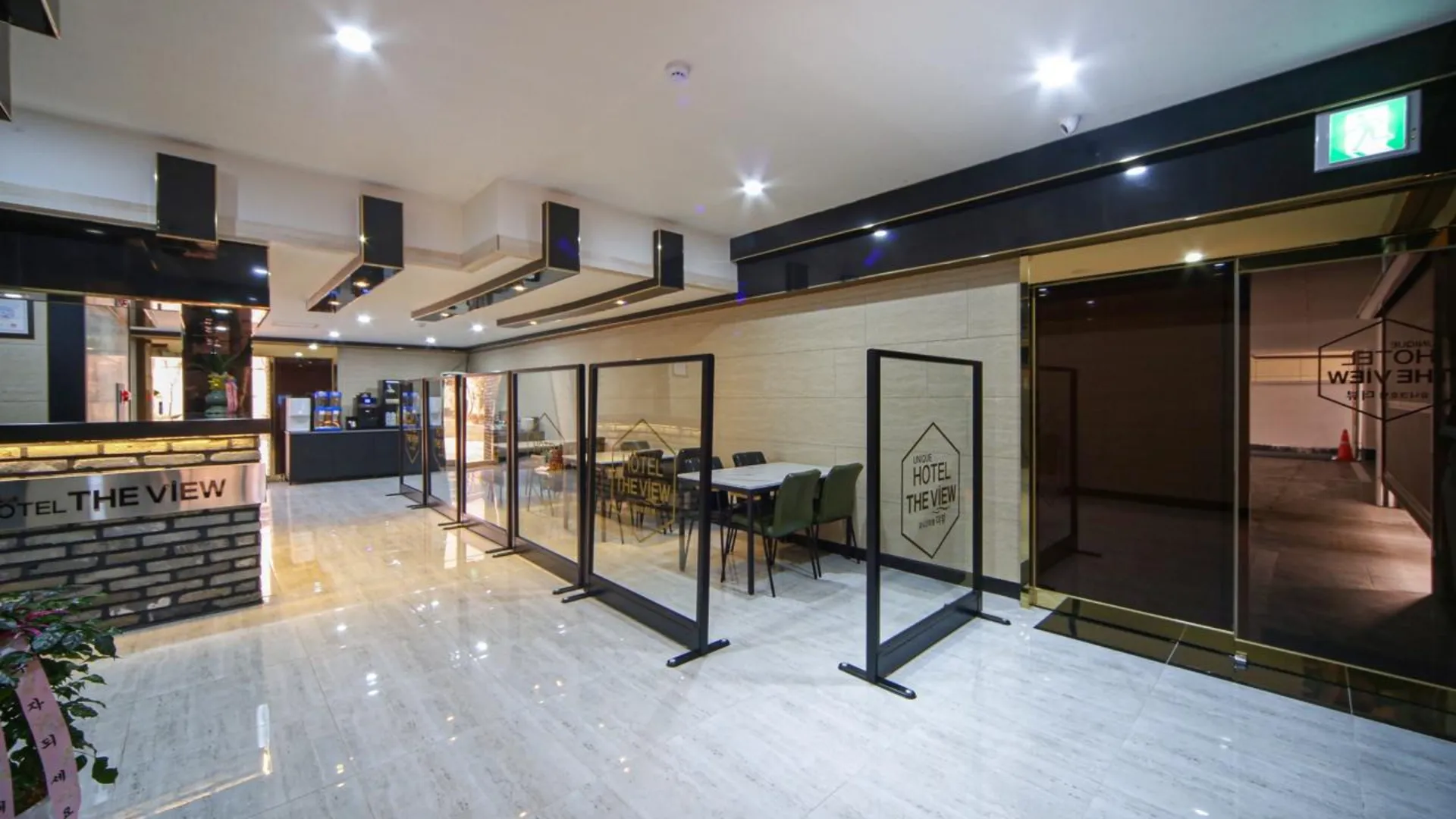 통영 통영 유니크 호텔 더뷰 호텔 레스토랑