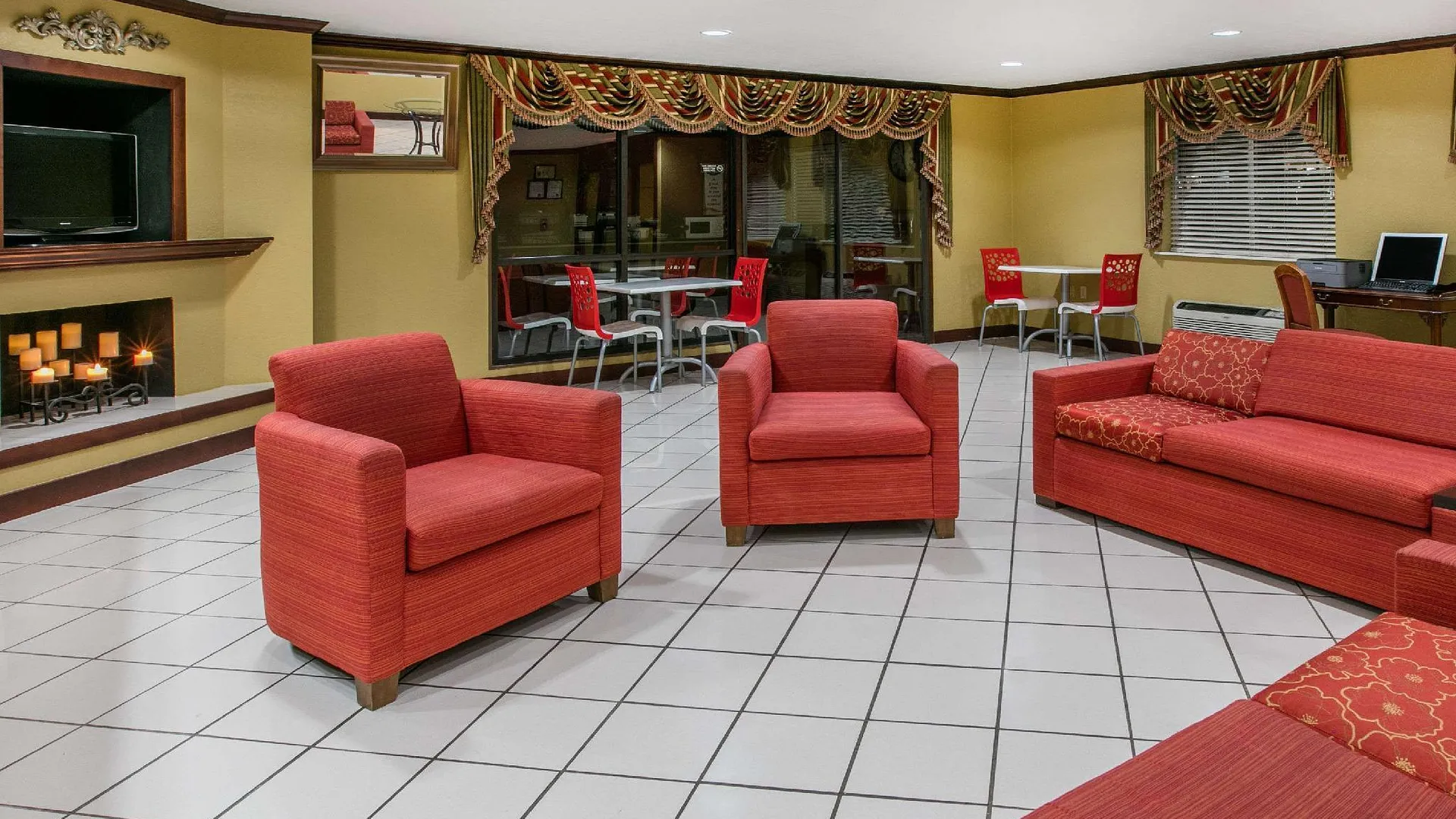 로턴 (OK) Quality Inn Lawton near Fort Sill 2성급 호텔 레스토랑