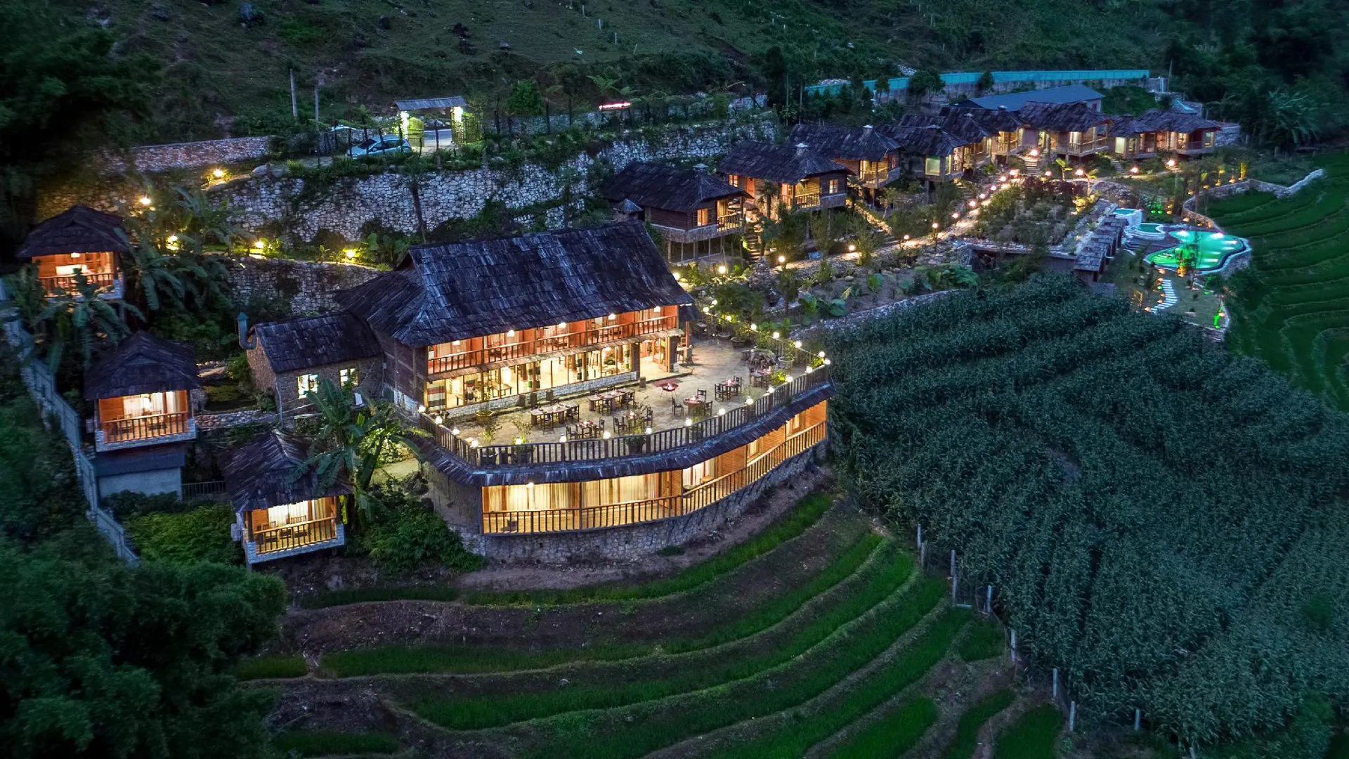 사파 락식 에코로지 4성급 호텔 객실