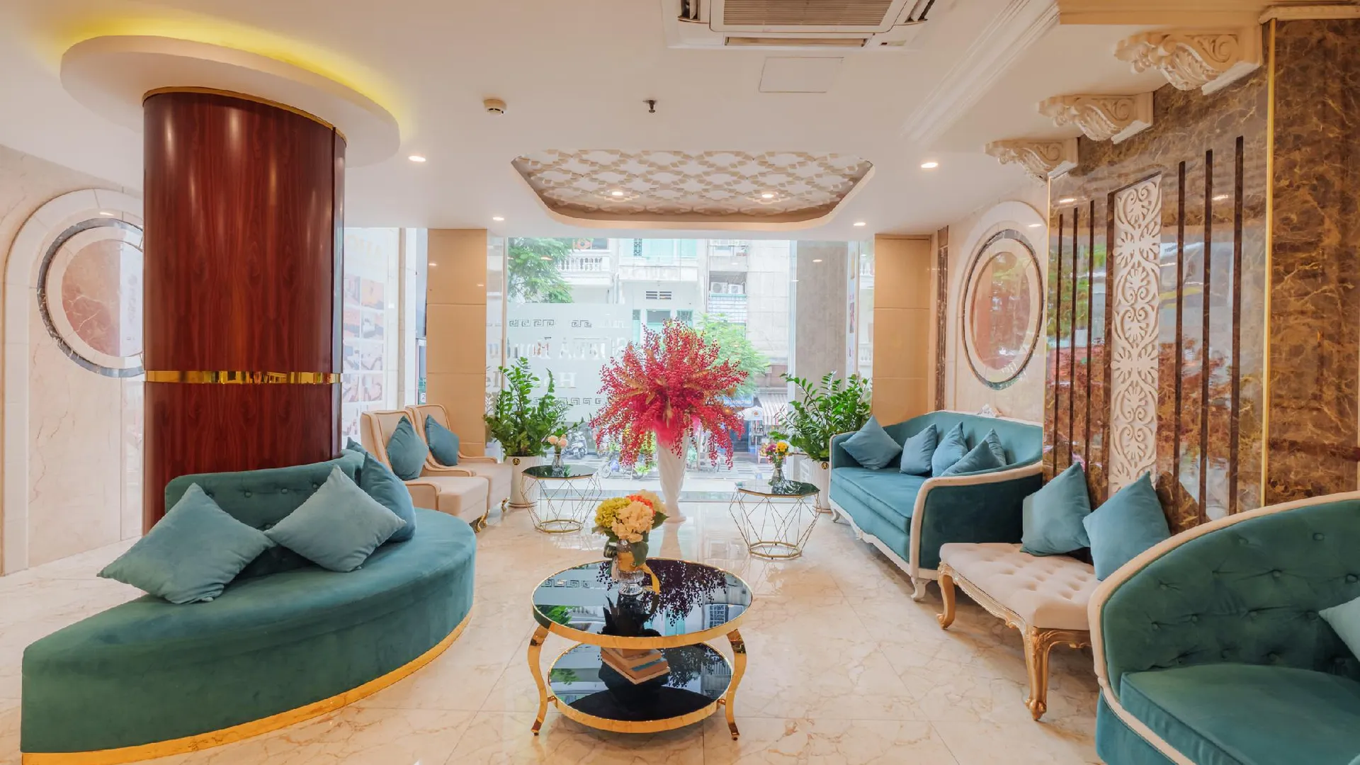 호치민 엘리트 소피아 사이공 호텔 앤 스파 4성급 호텔 로비