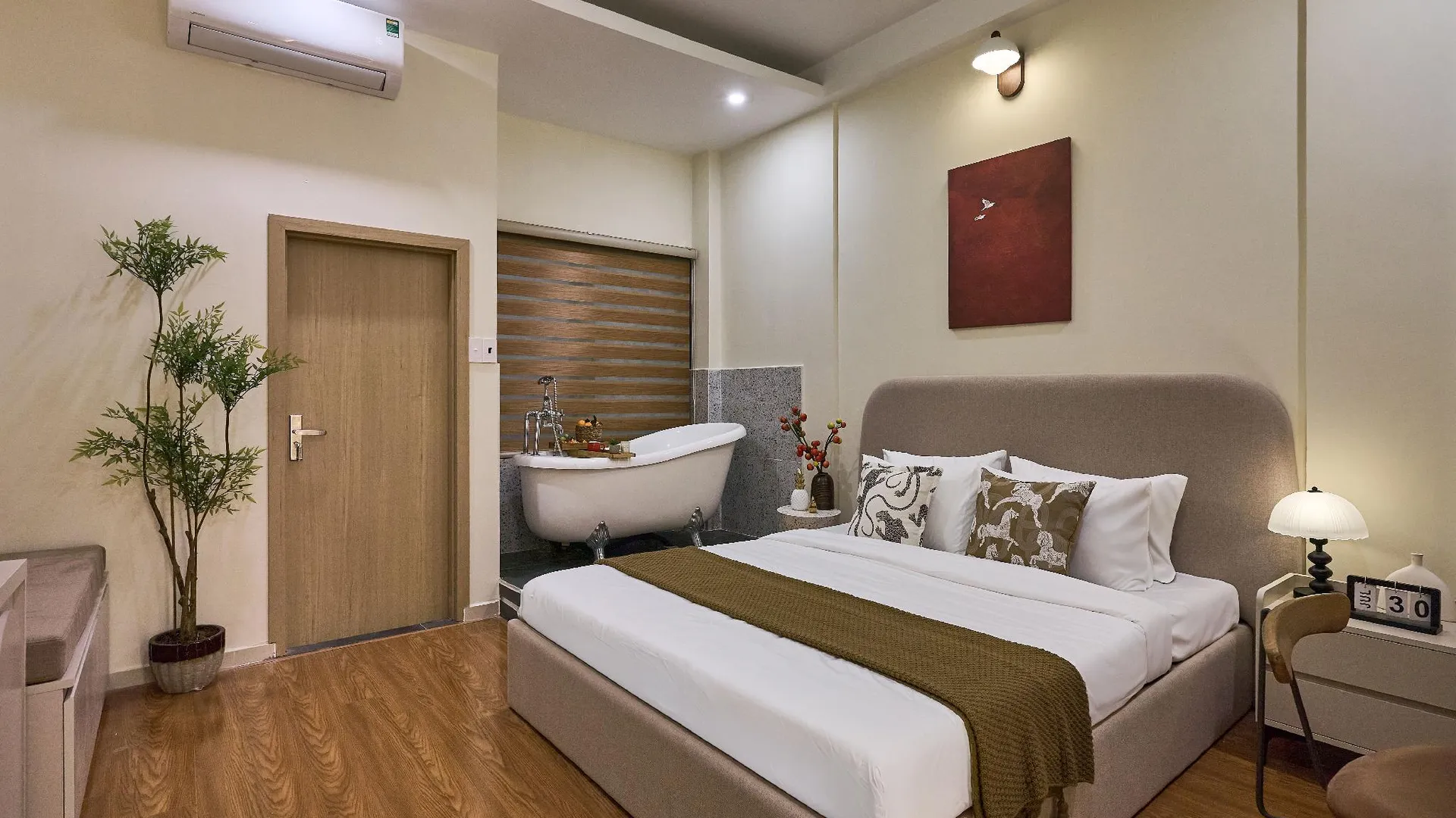 호치민 시크릿 가든 호텔 판식롱 3성급 호텔 스위트룸