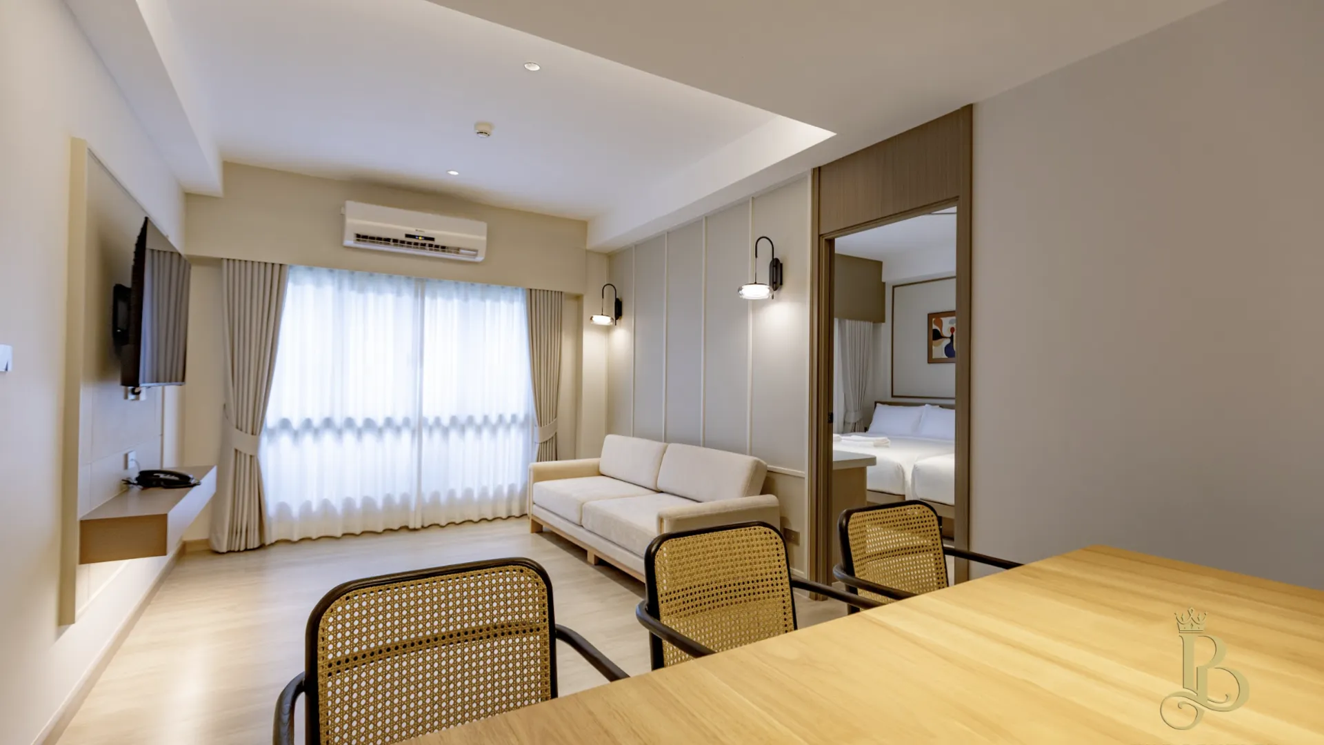 방콕 더 벤틀리 호텔 프라투남 3성급 호텔 스위트룸