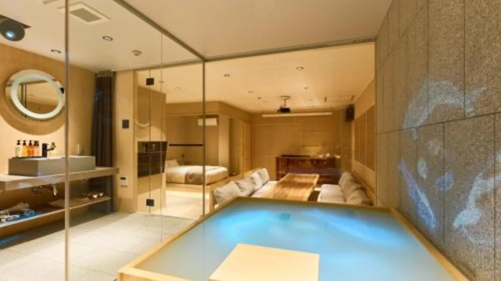 오사카 오사카 베이 에어리어의 아파트먼트 (165m², 침실 4개, 프라이빗 욕실 2개) 4성급 게스트하우스 스위트룸