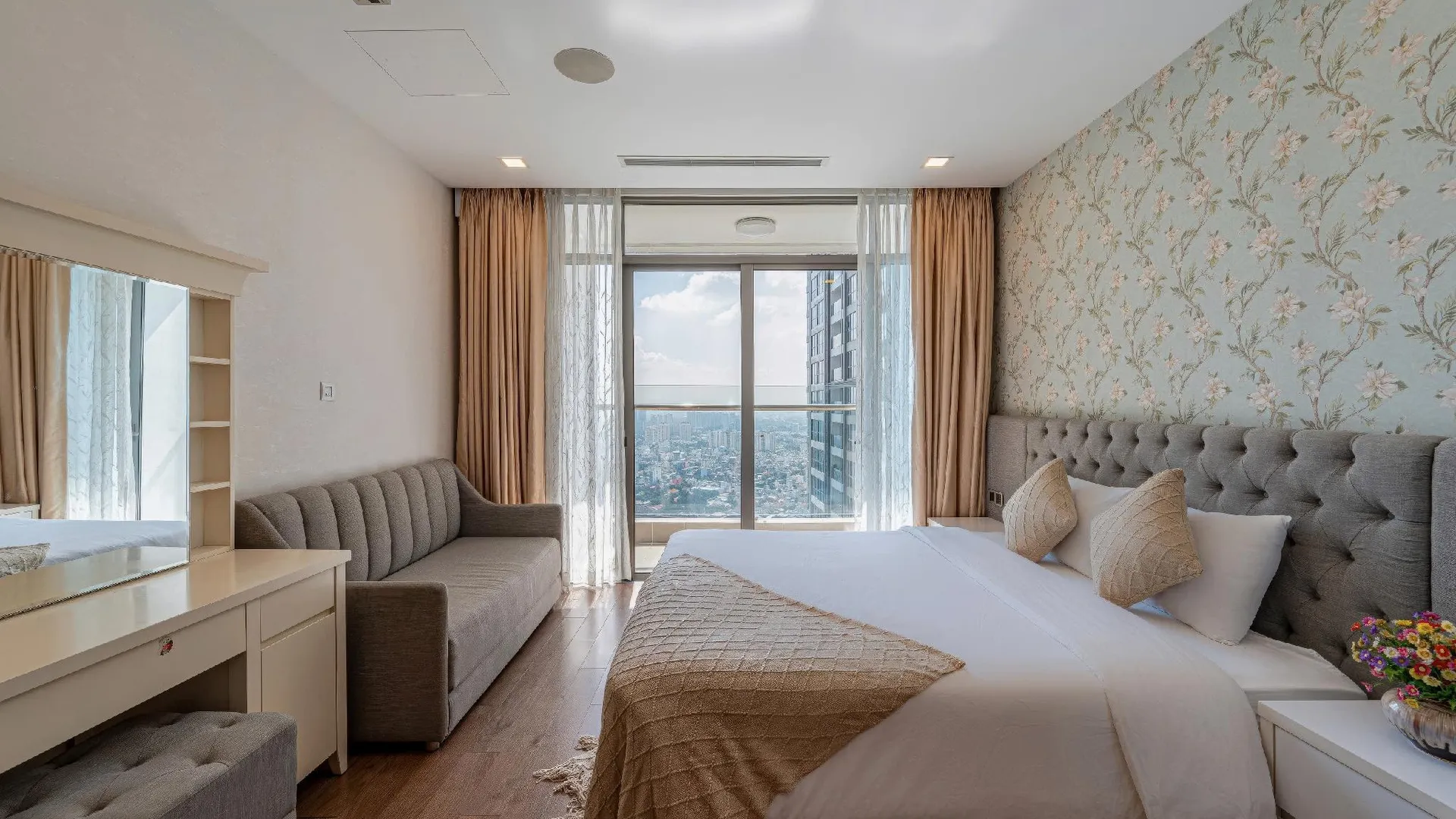 호치민 어반 젠 사이공 - 빈홈즈 랜드마크 81 4성급 호텔 스위트룸