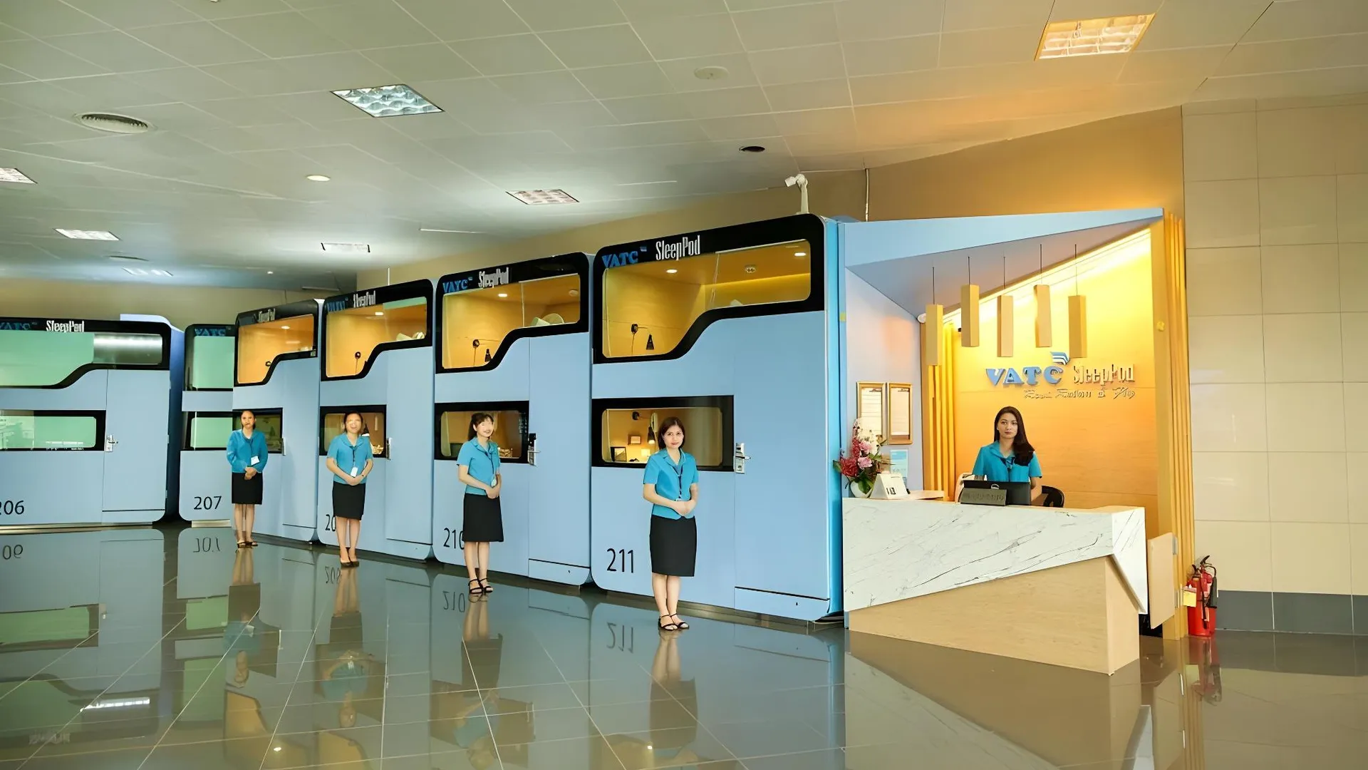 하노이 VATC 슬립 팟 1성급 호텔 부대시설